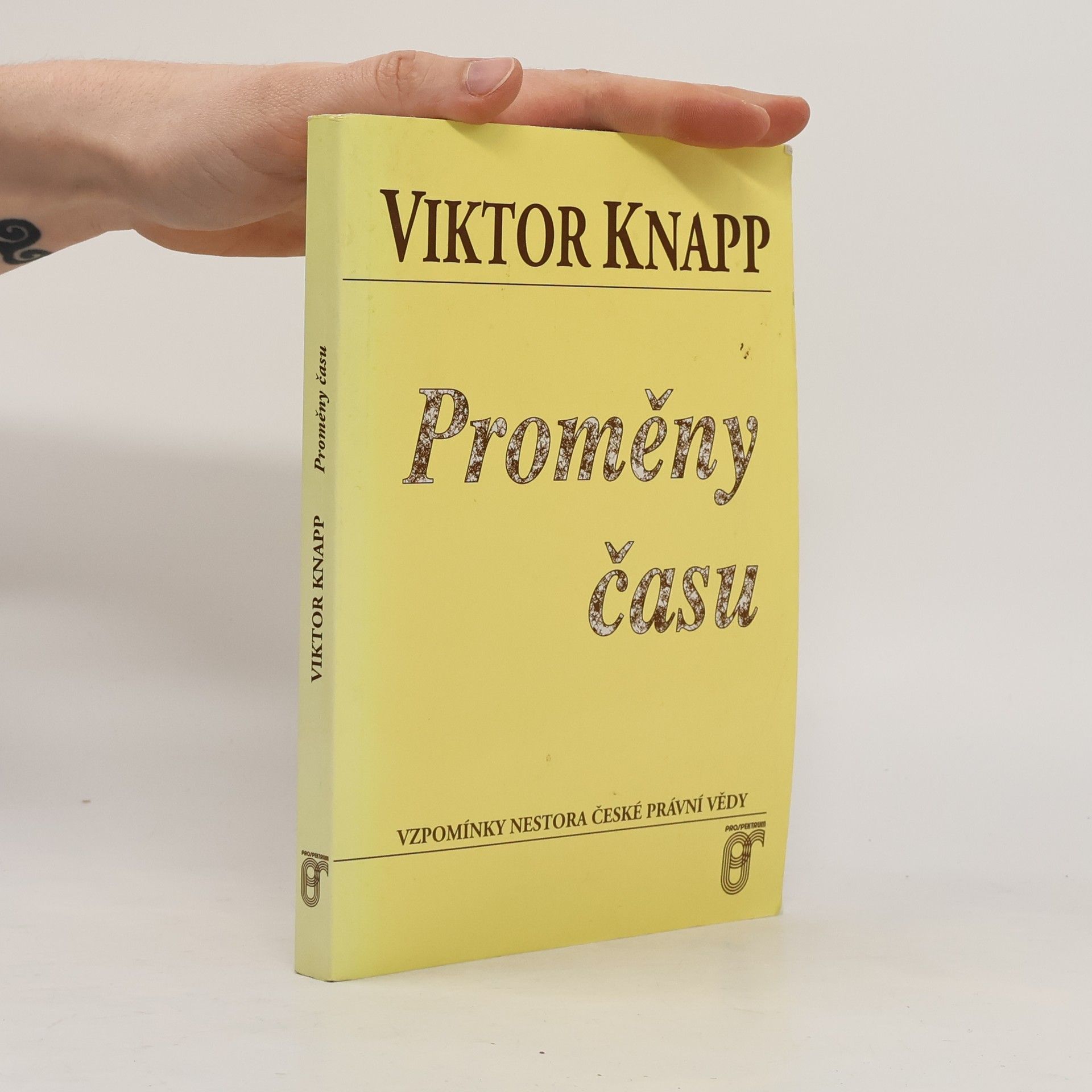 Proměny času : vzpomínky nestora české právní vědy