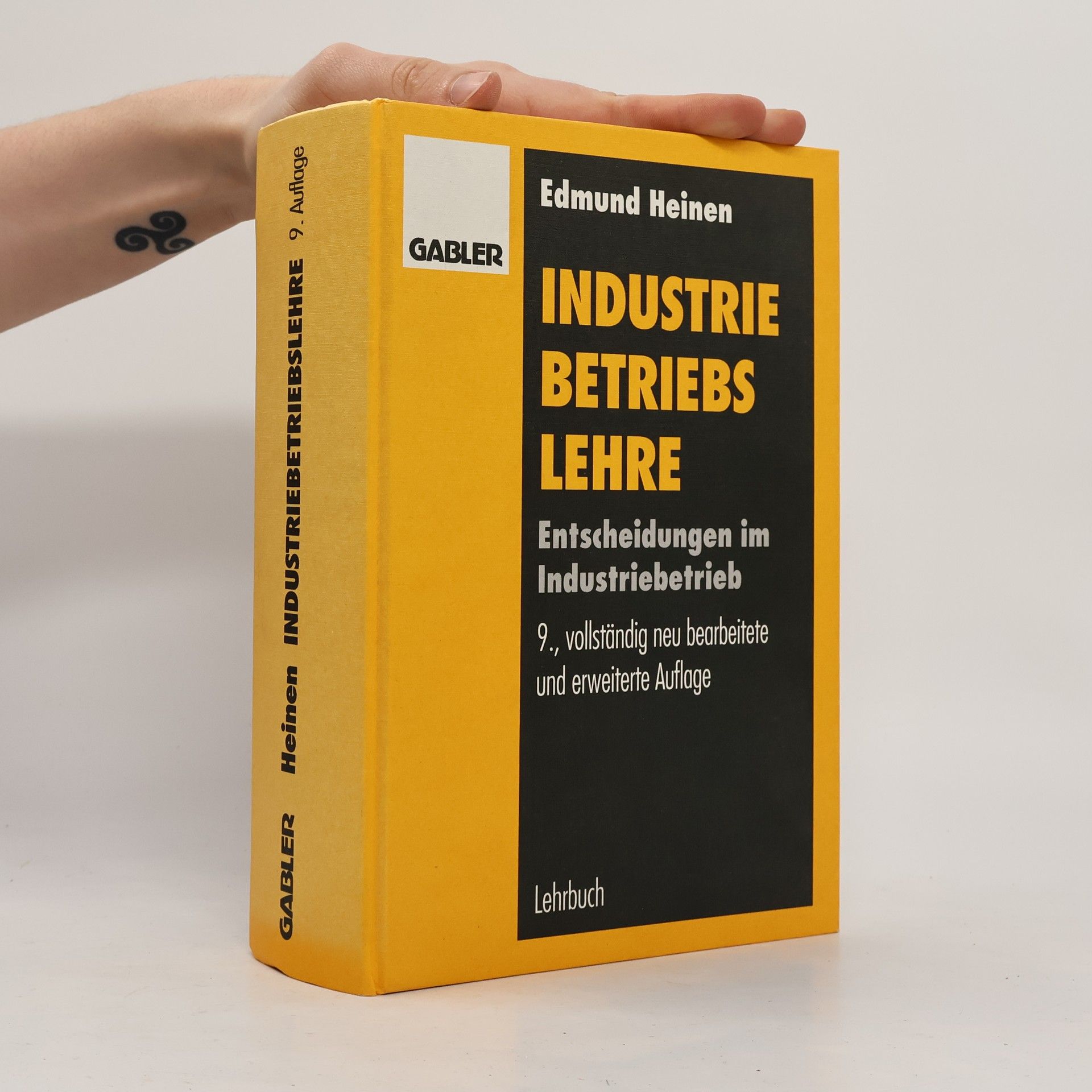 Edmund Heinen Industriebetriebslehre