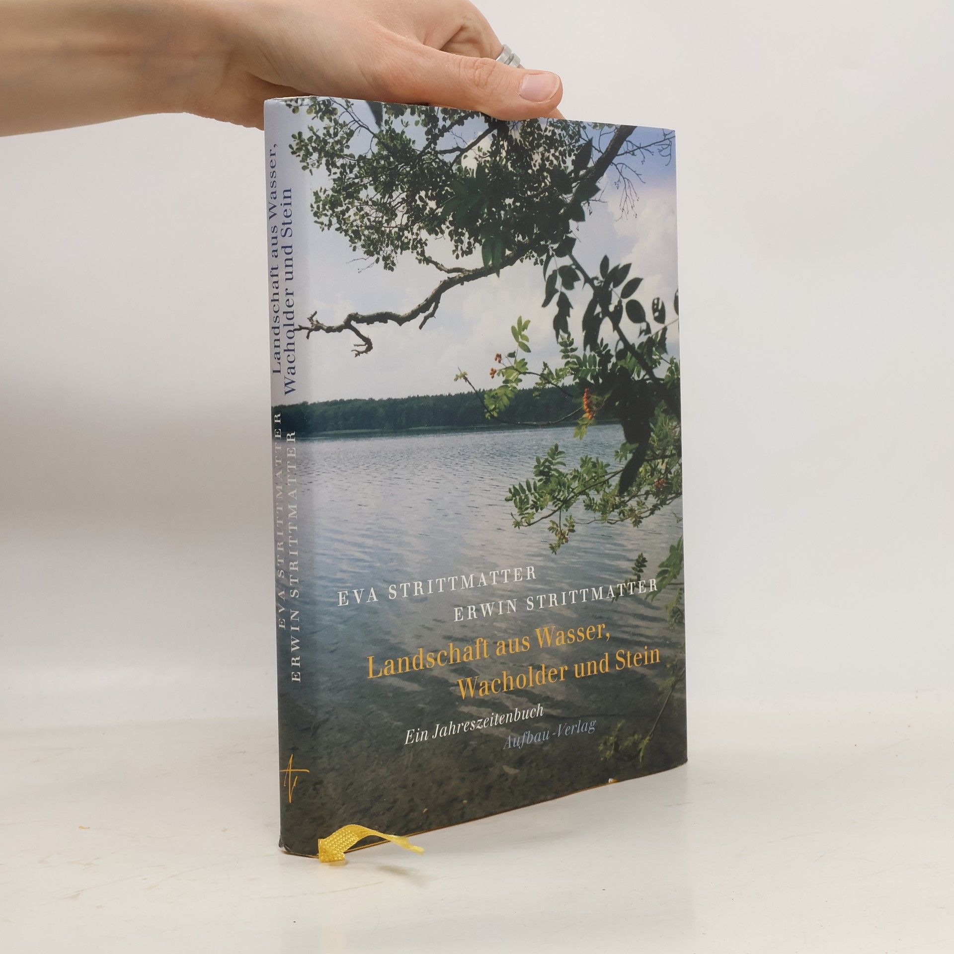 Eva Strittmatter Landschaft aus Wasser, Wacholder und Stein