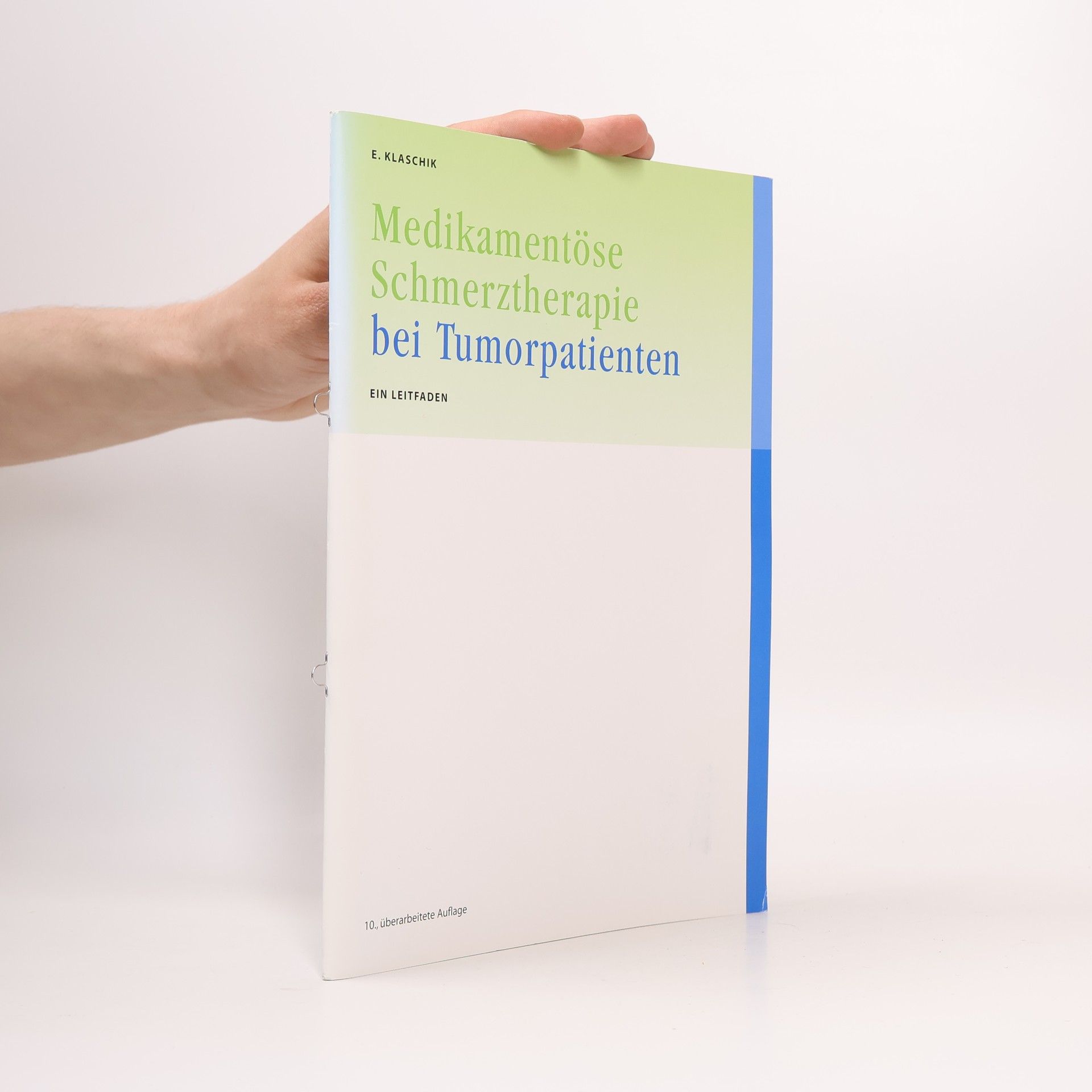 E. Klaschik Medikamentöse Schmerztherapie bei Tumorpatienten