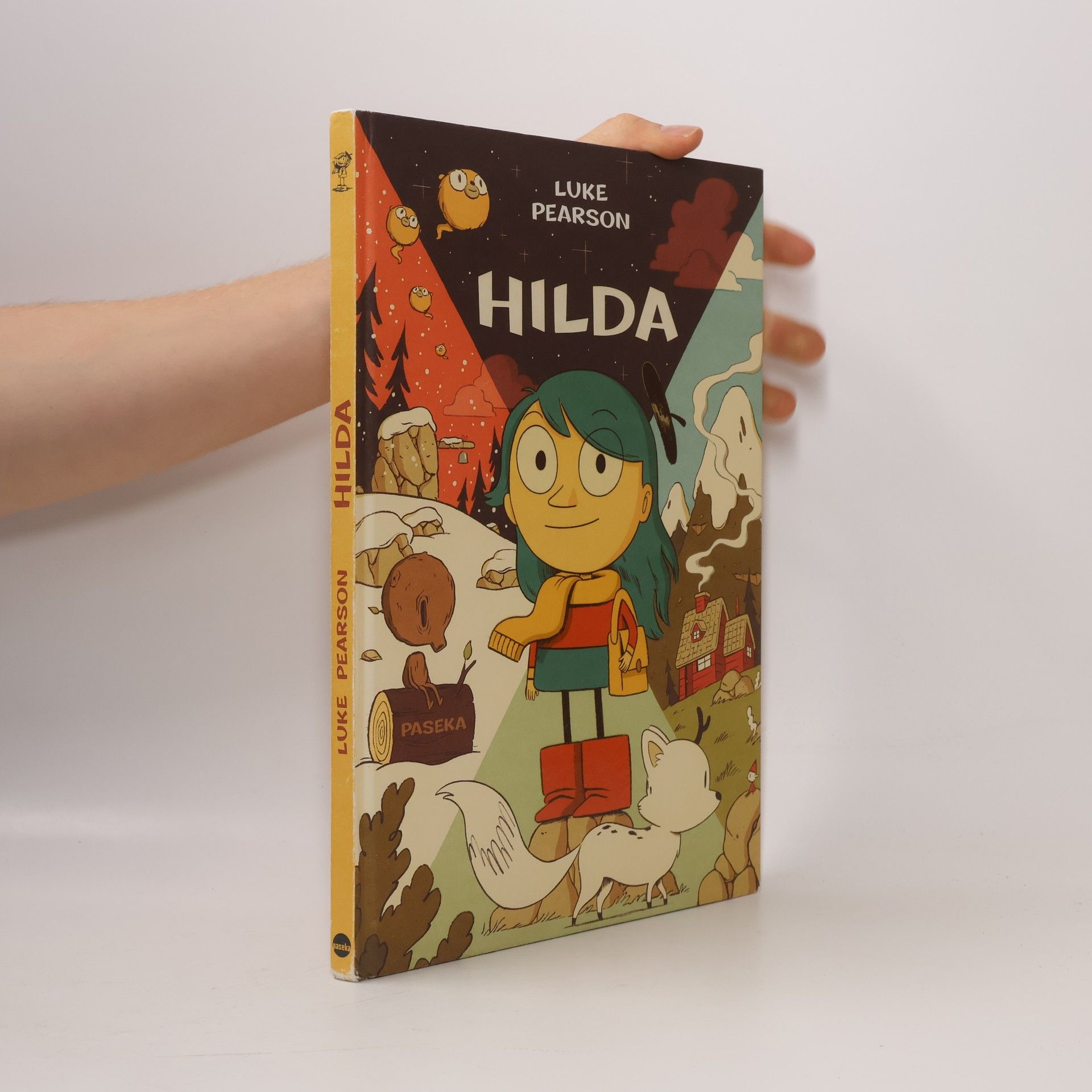 Luke Pearson Hilda a troll ; Hilda a půlnoční obr