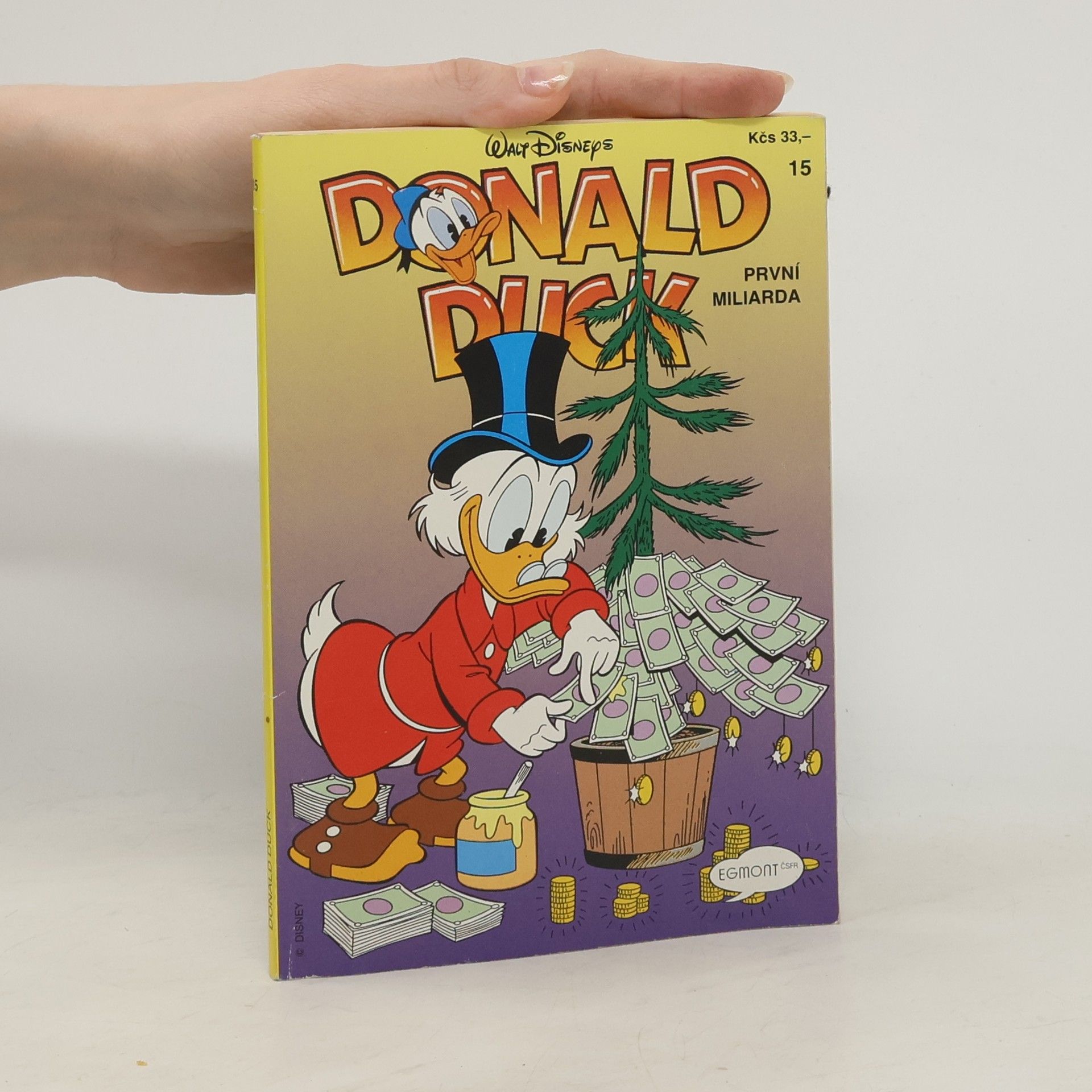 Walt Disney Donald Duck. [Čís.] 15, První miliarda
