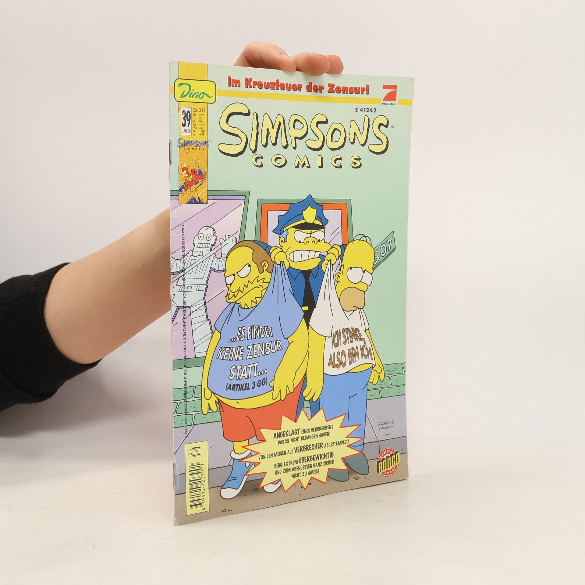 Matt Groening Simpsons Comics 39/2000