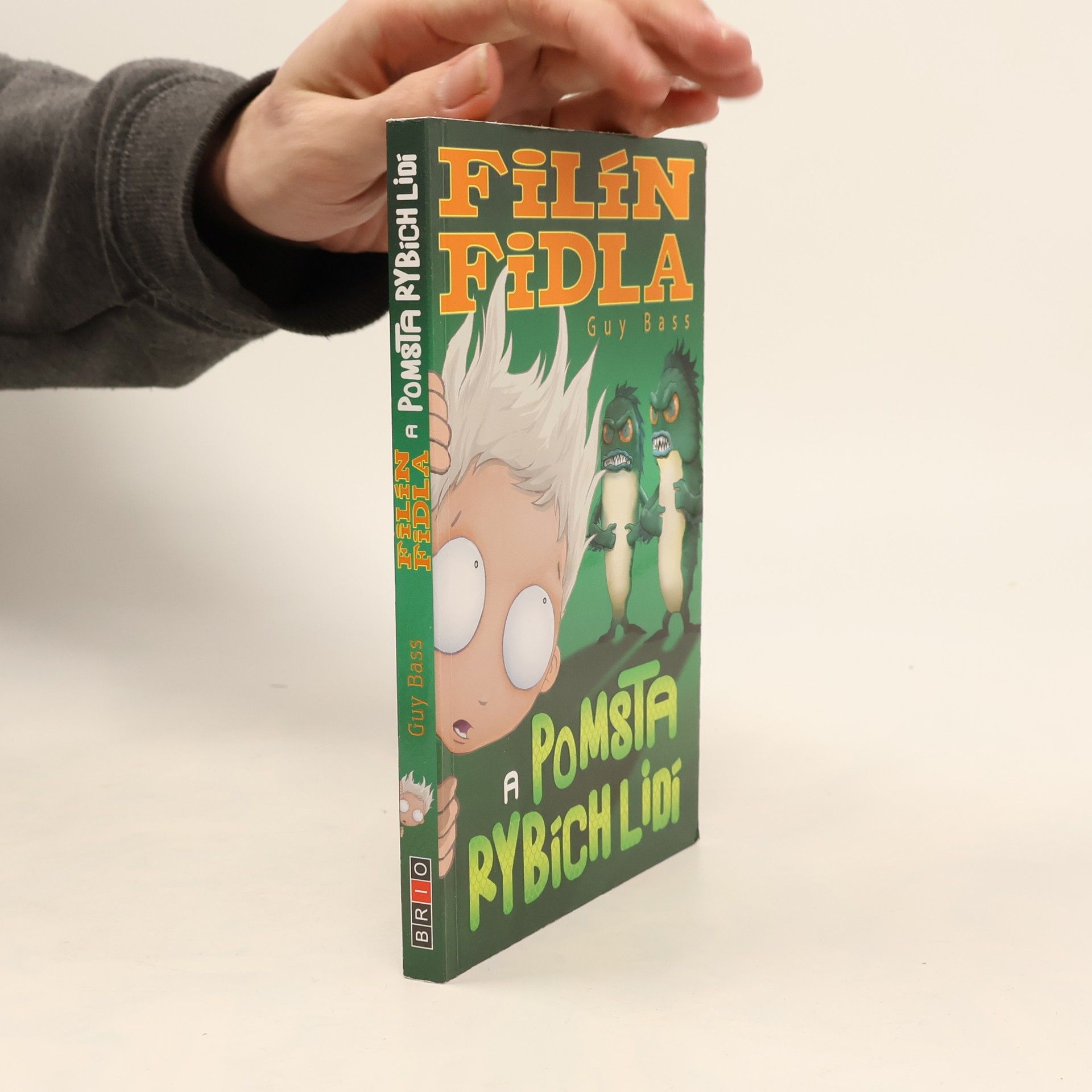 Guy Bass Filín Fidla a pomsta rybích lidí