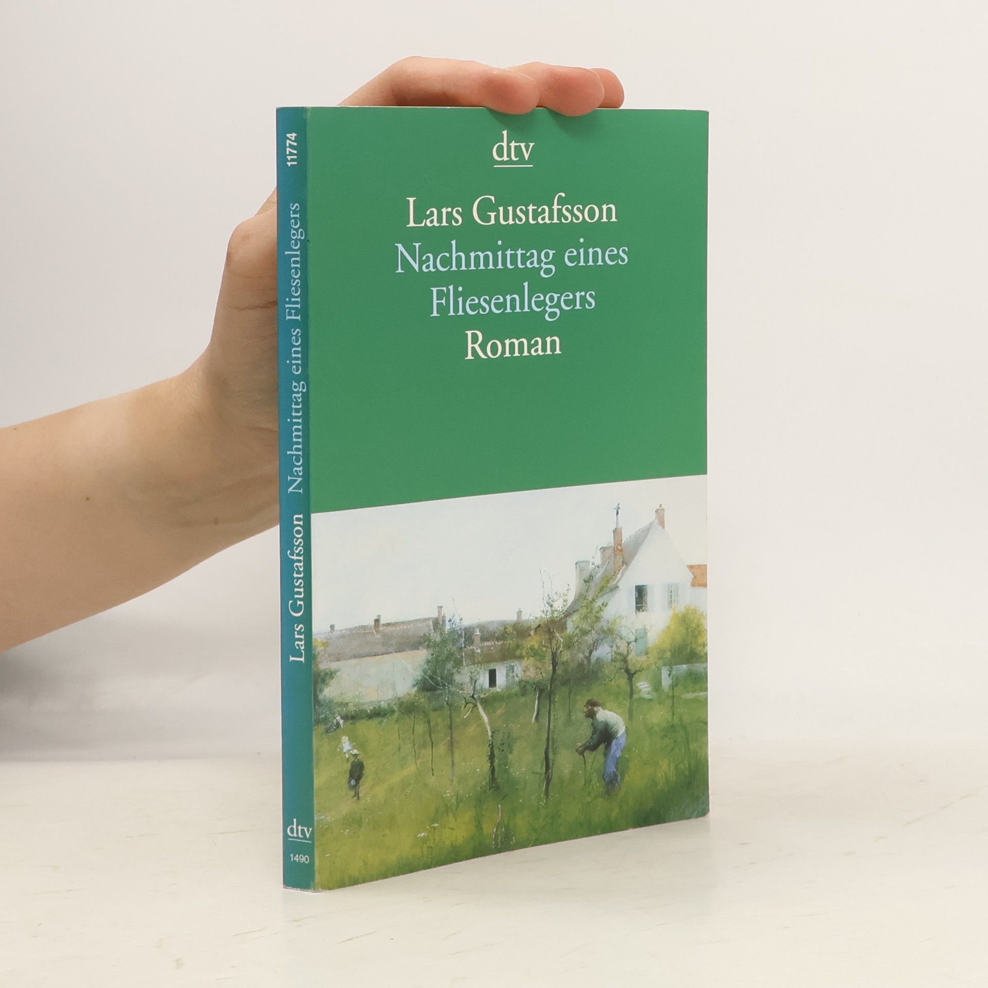 Lars Gustafsson Nachmittag eines Fliesenlegers