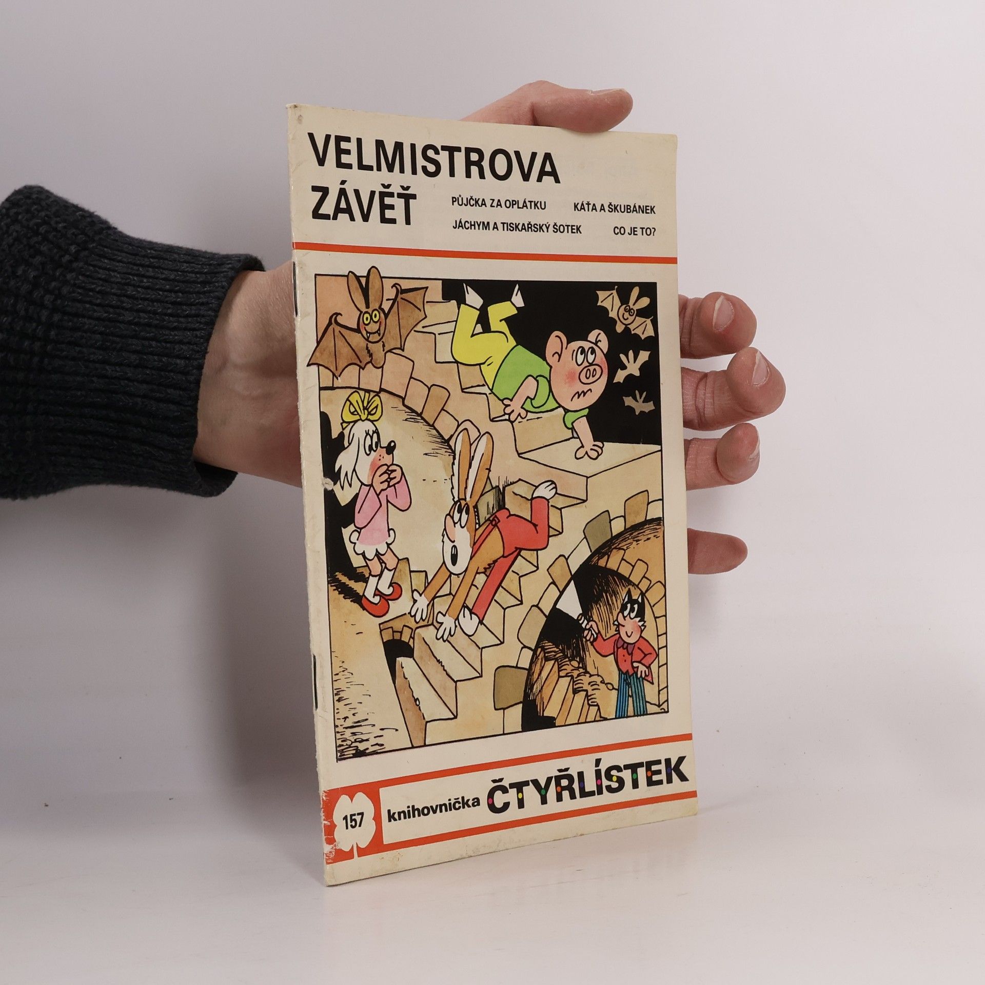 Ljuba Štíplová Čtyřlístek 157. Velmistrova závěť