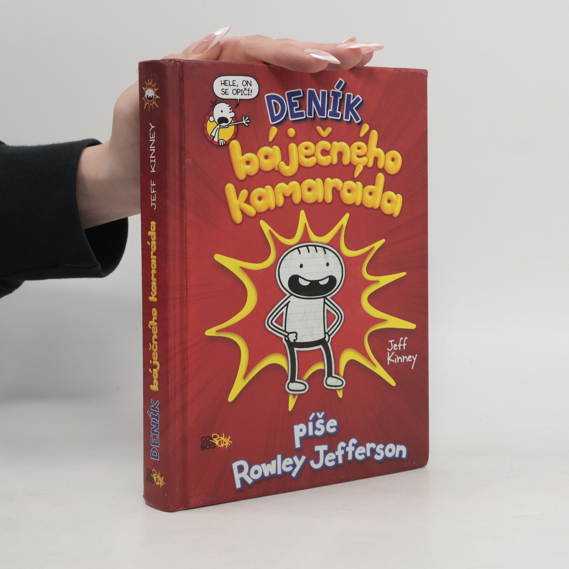 Jeff Kinney Deník báječného kamaráda. Píše Rowley Jefferson
