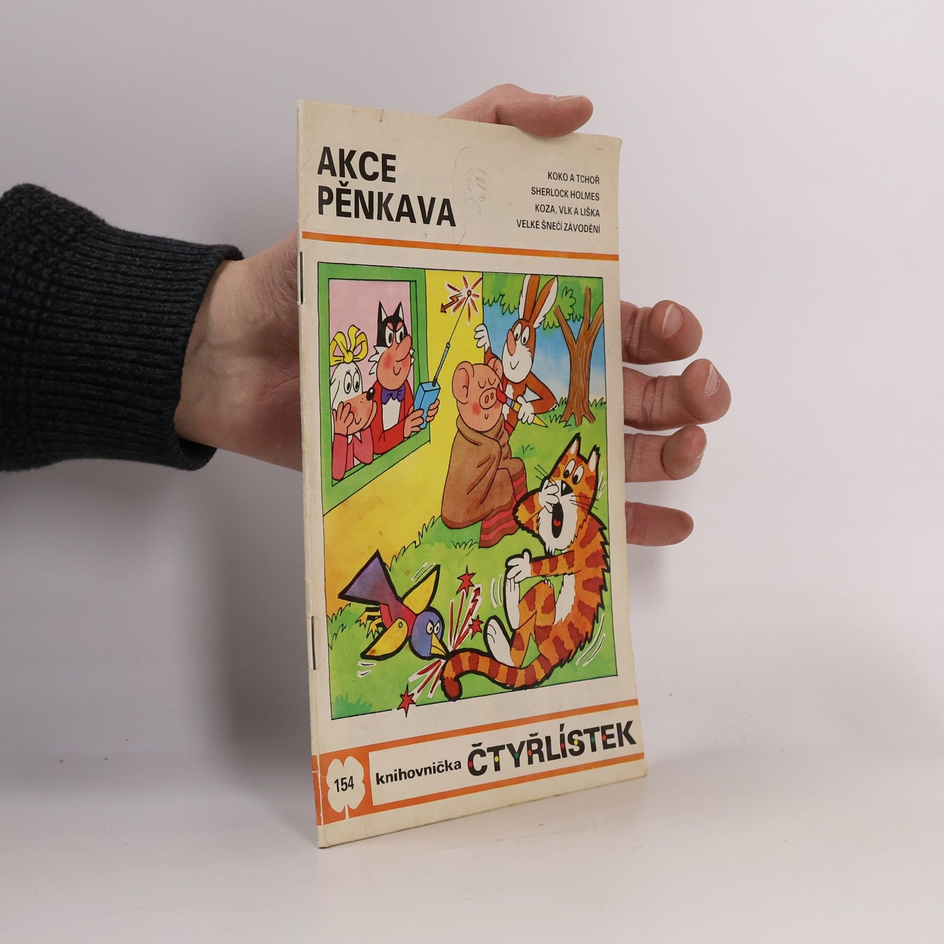 Autorenkollektiv Čtyřlístek 154. Akce pěnkava