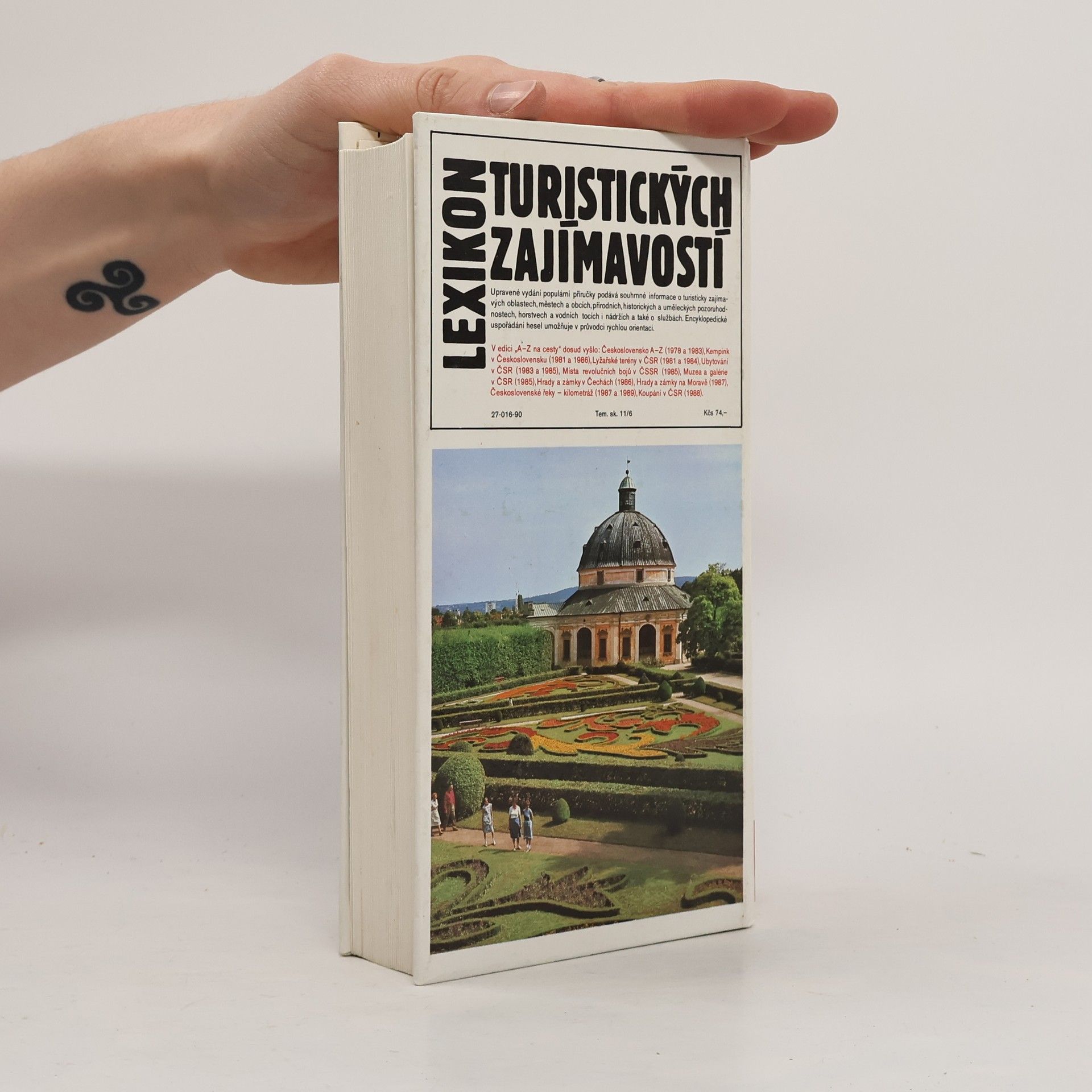 Josef Hobzek Lexikon turistických zajímavostí A-Z na cesty. Čechy, Morava, Slezsko