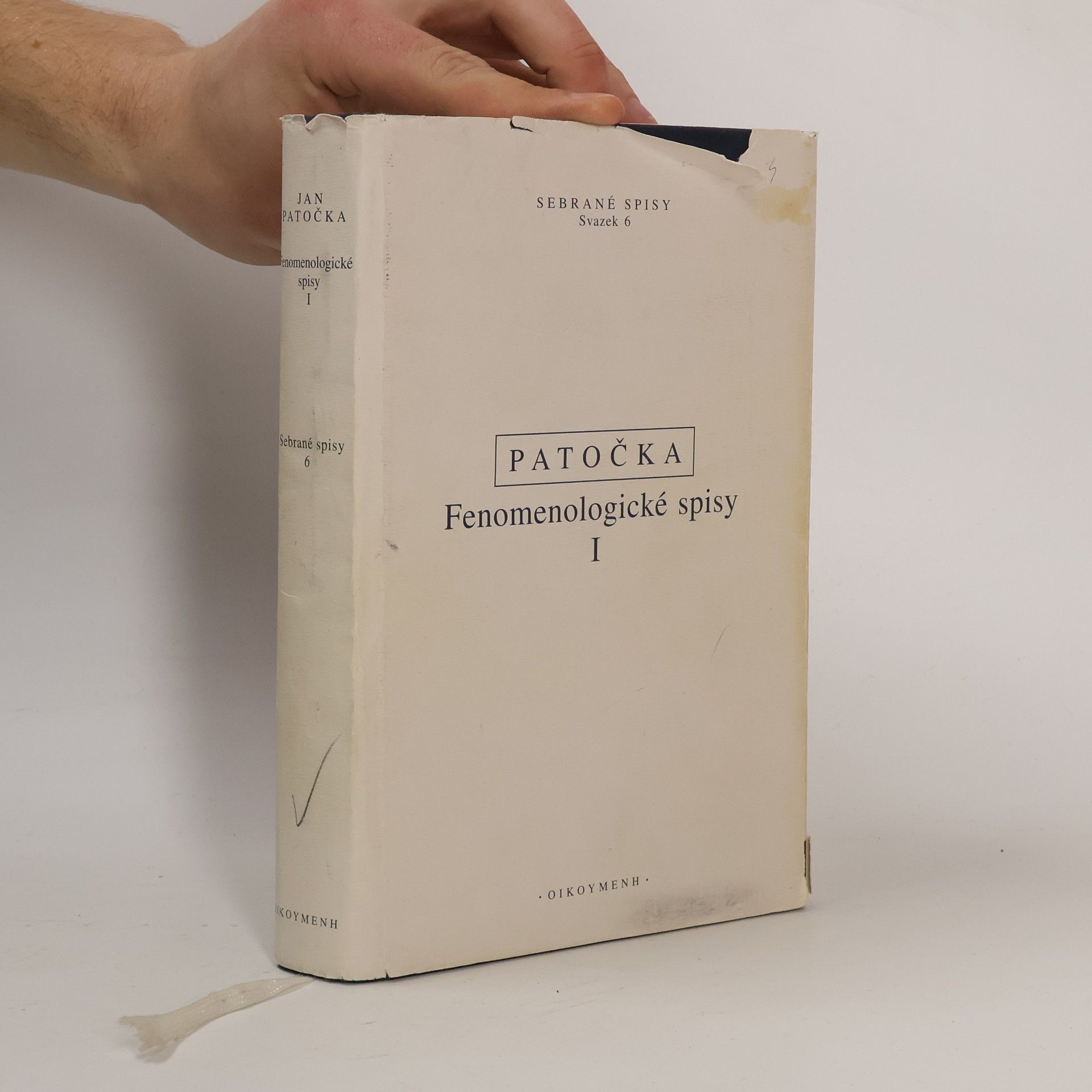 Jan Patočka Fenomenologické spisy I