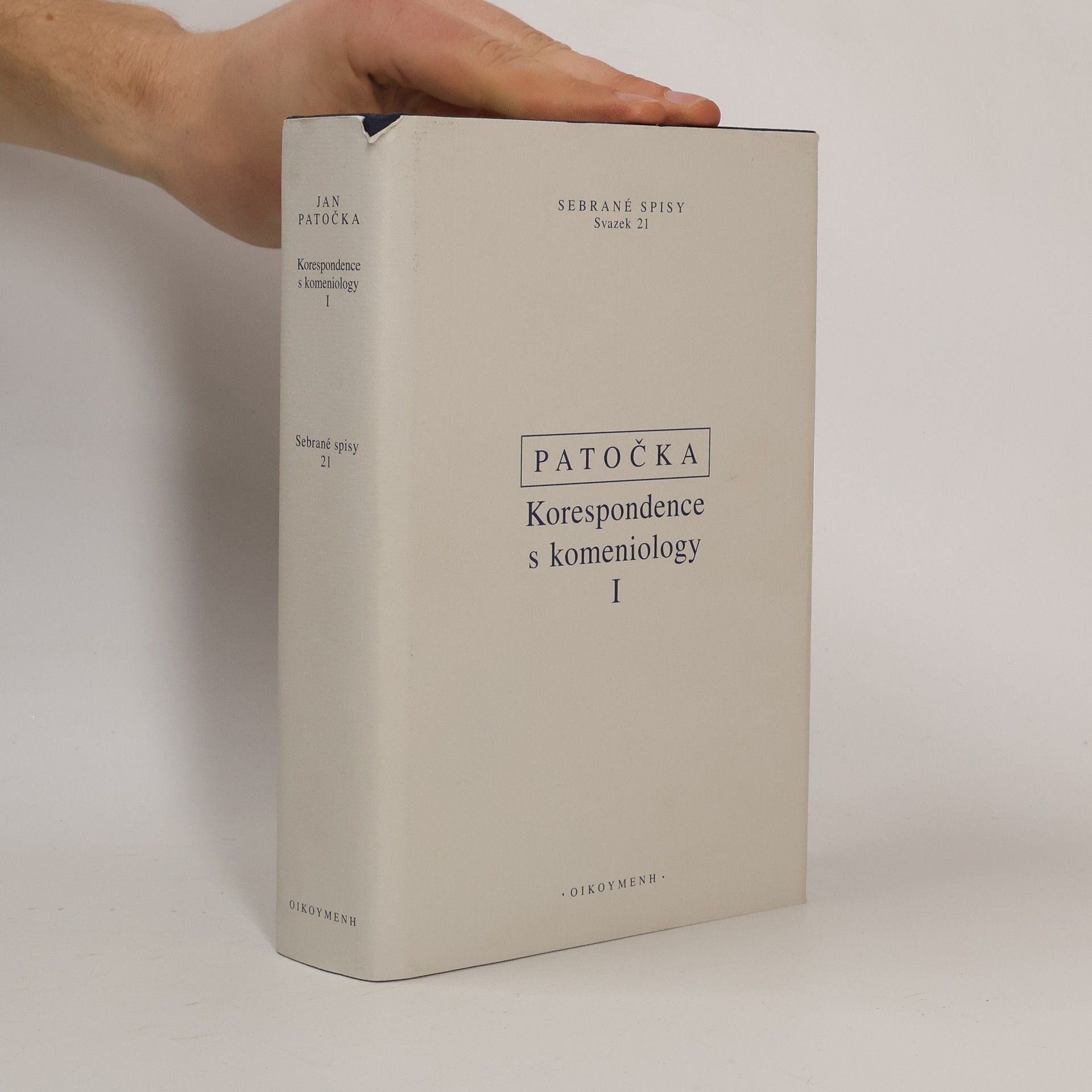 Jan Patočka Korespondence s komeniology I