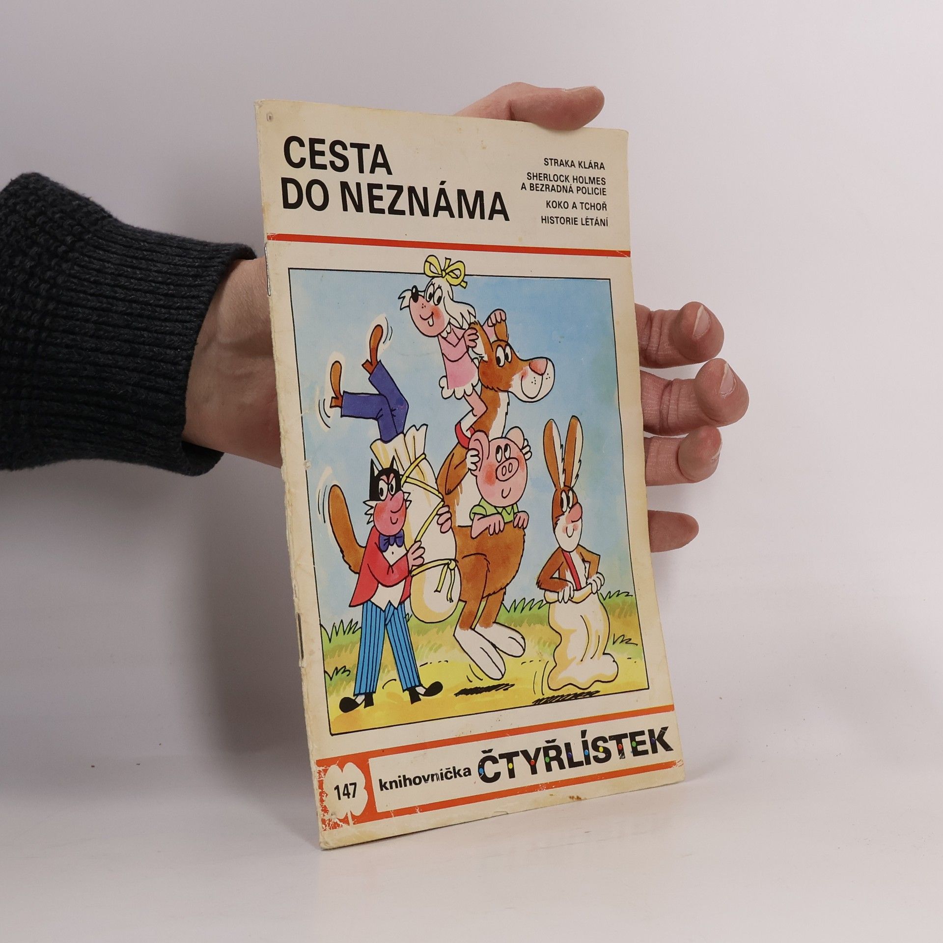 Ljuba Štíplová Čtyřlístek 147. Cesta do neznáma