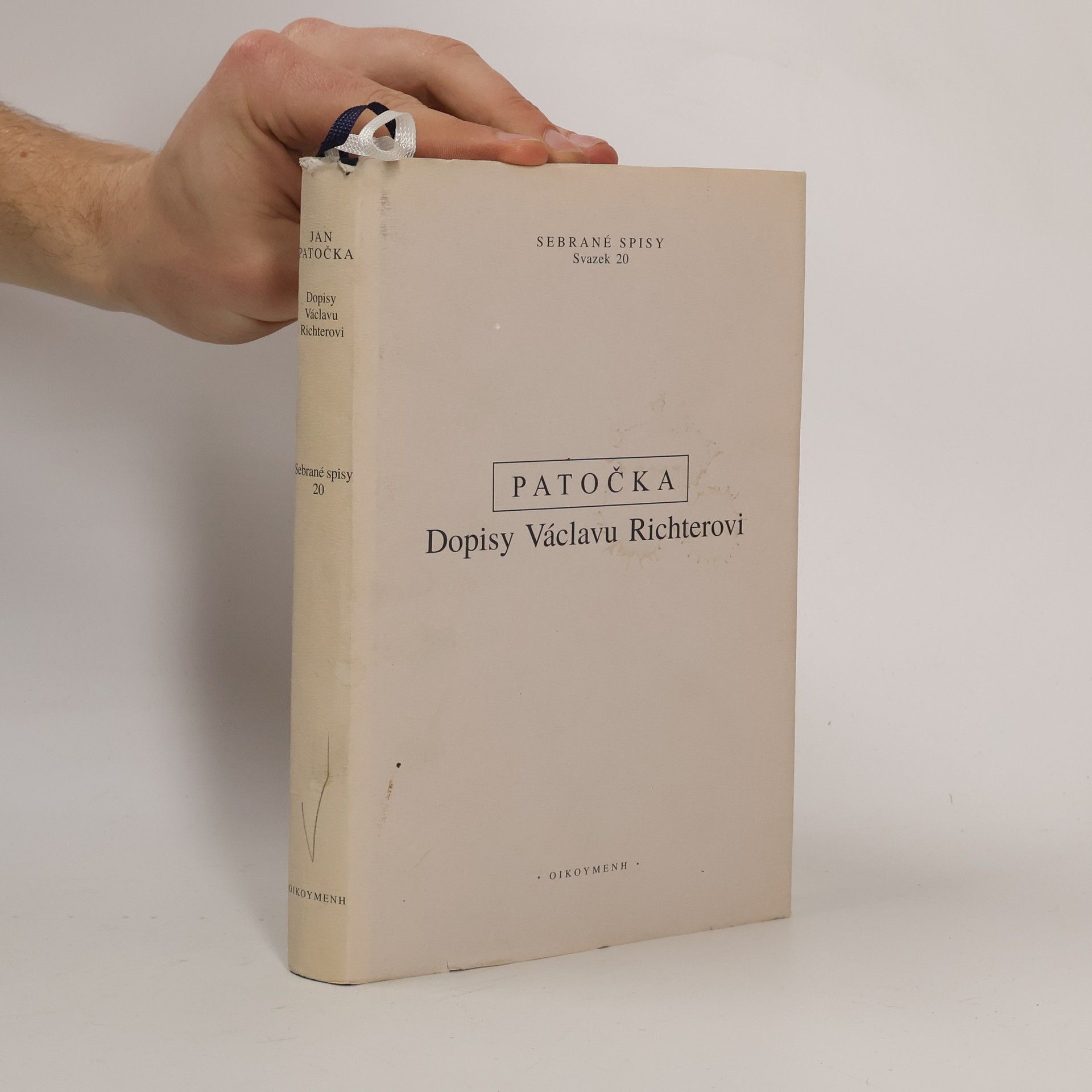 Jan Patočka Dopisy Václavu Richterovi