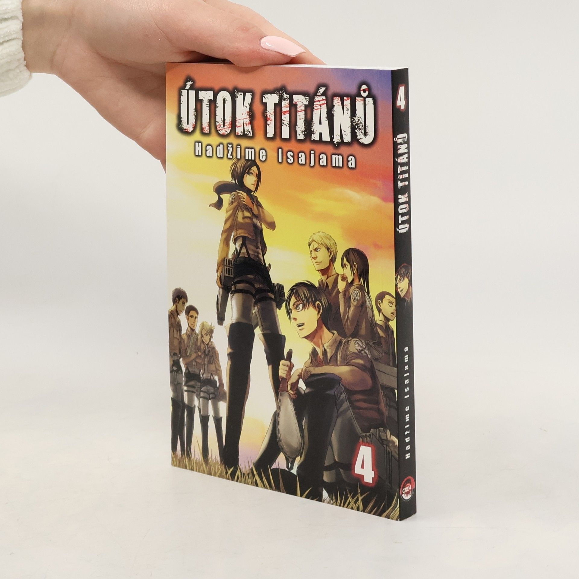 Hajime Isayama Útok titánů. 4