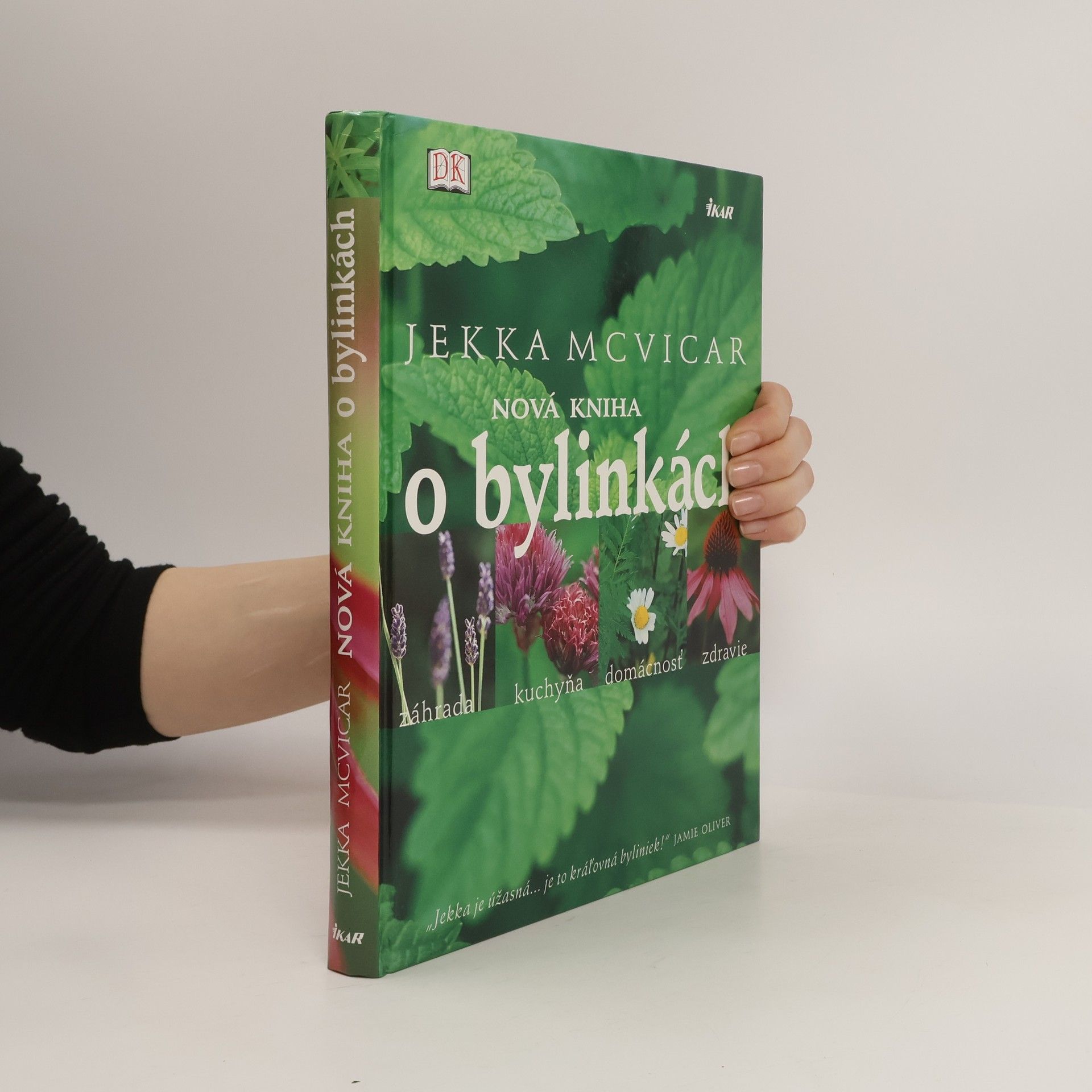 Jekka McVicar Nová kniha o bylinkách