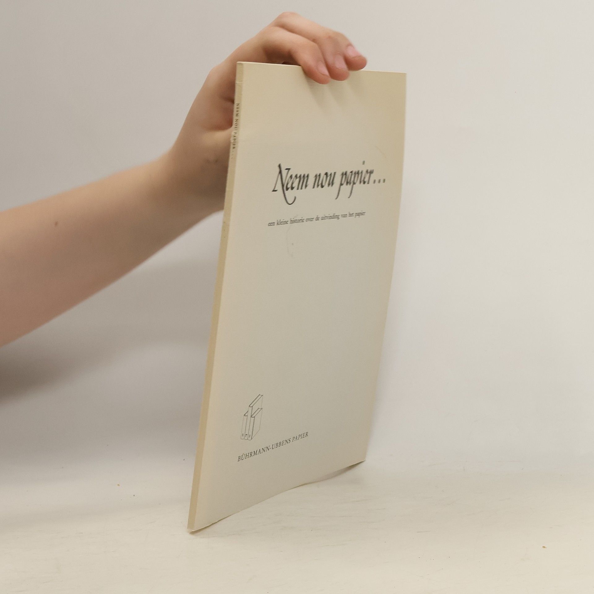 Christiaan F. J. Schriks Neem nou papier