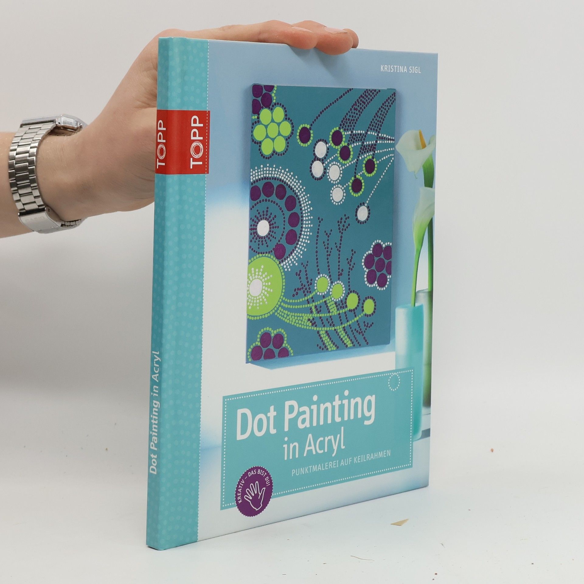 Kristina Sigl Dot-Painting in Acryl