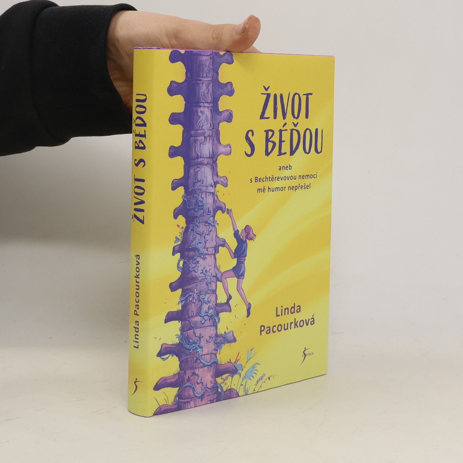 Linda Pacourková Život s Béďou, aneb, S Bechtěrevovou nemocí mě humor nepřešel