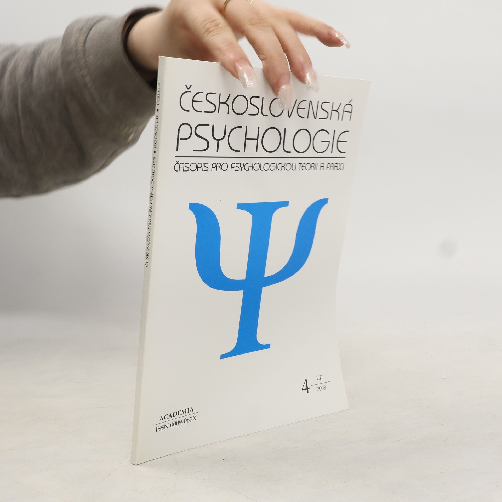Autorenkollektiv Československá psychologie 4/2008