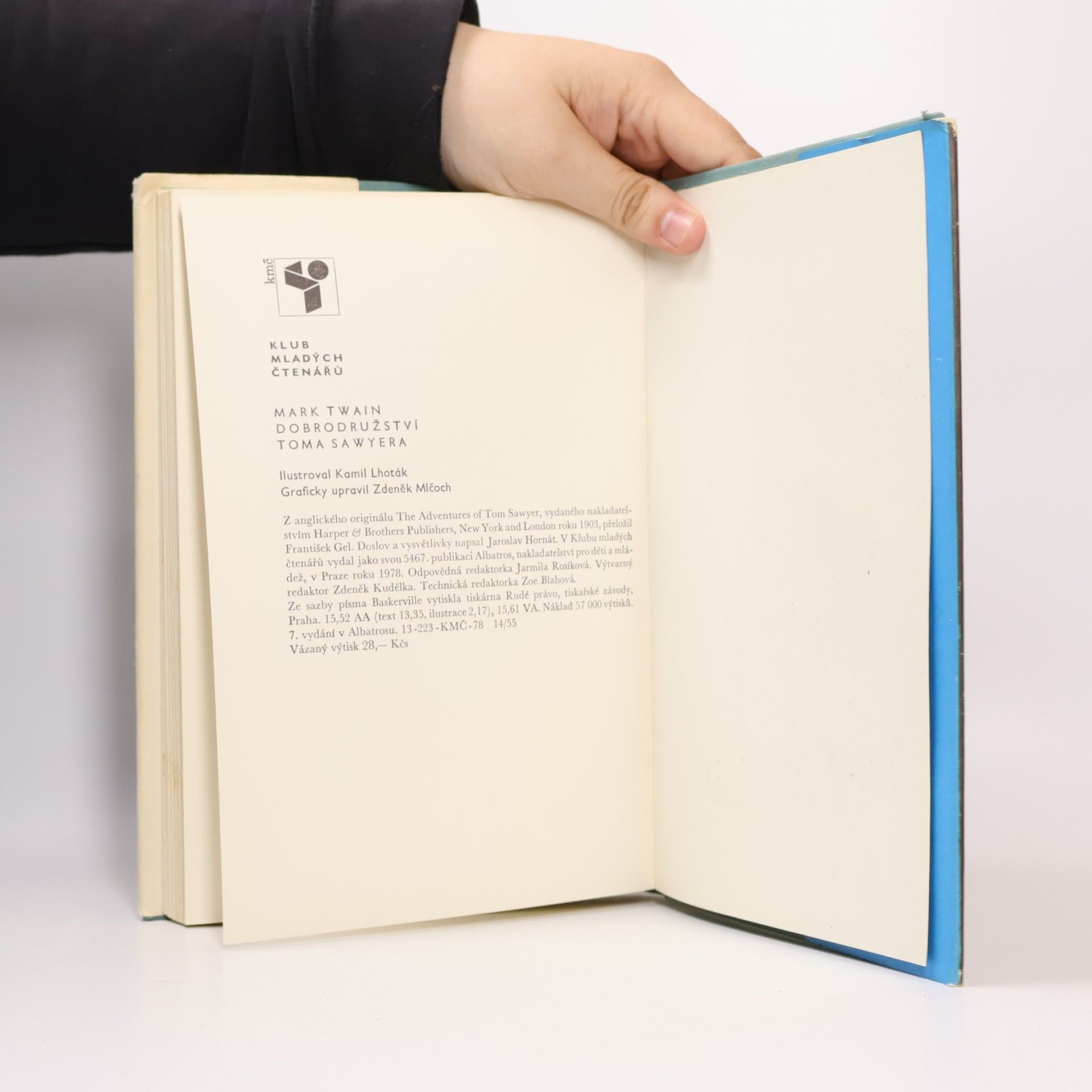 Mark Twain Dobrodružství Toma Sawyera
