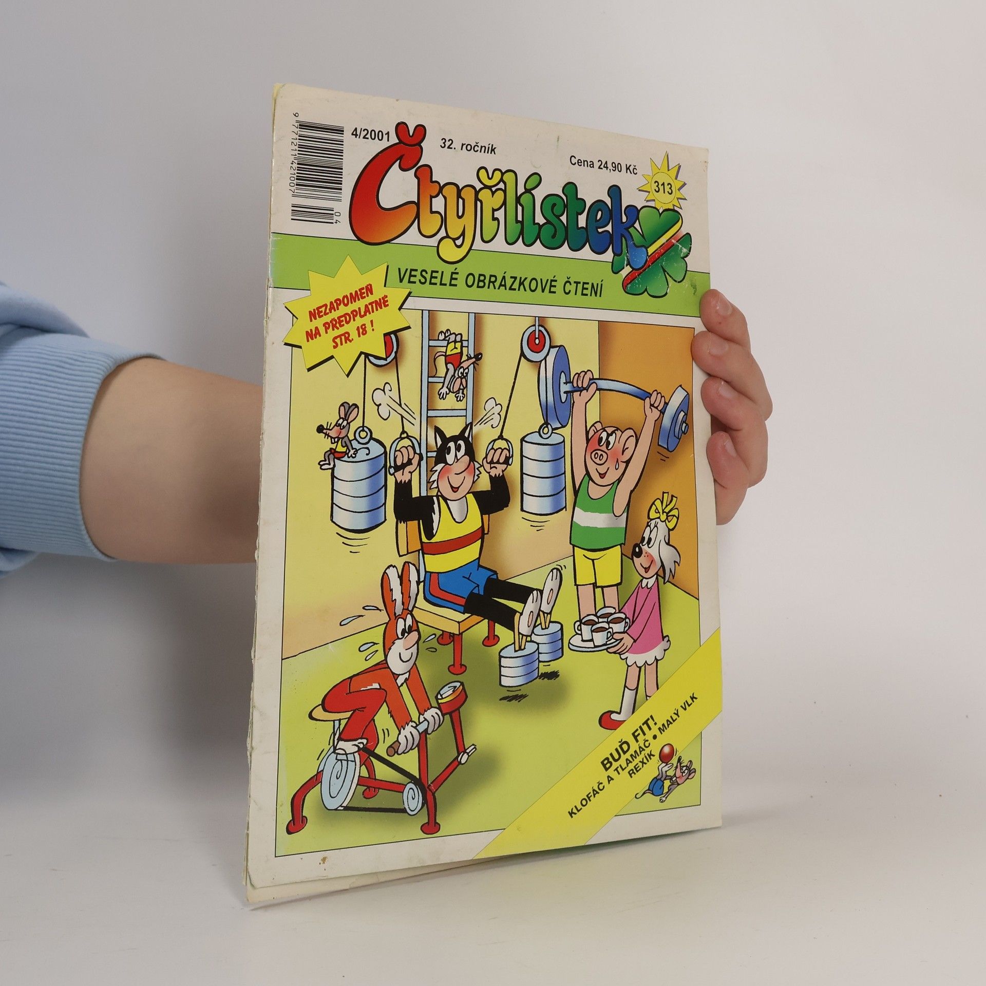 Collectif d'auteurs Čtyřlístek 313. 4/2001