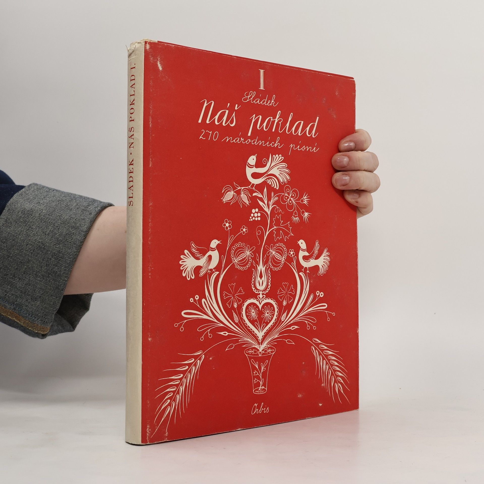 Ferdinand Sládek Náš poklad. 270 národních písní pro zpěv a klavír (1. díl)