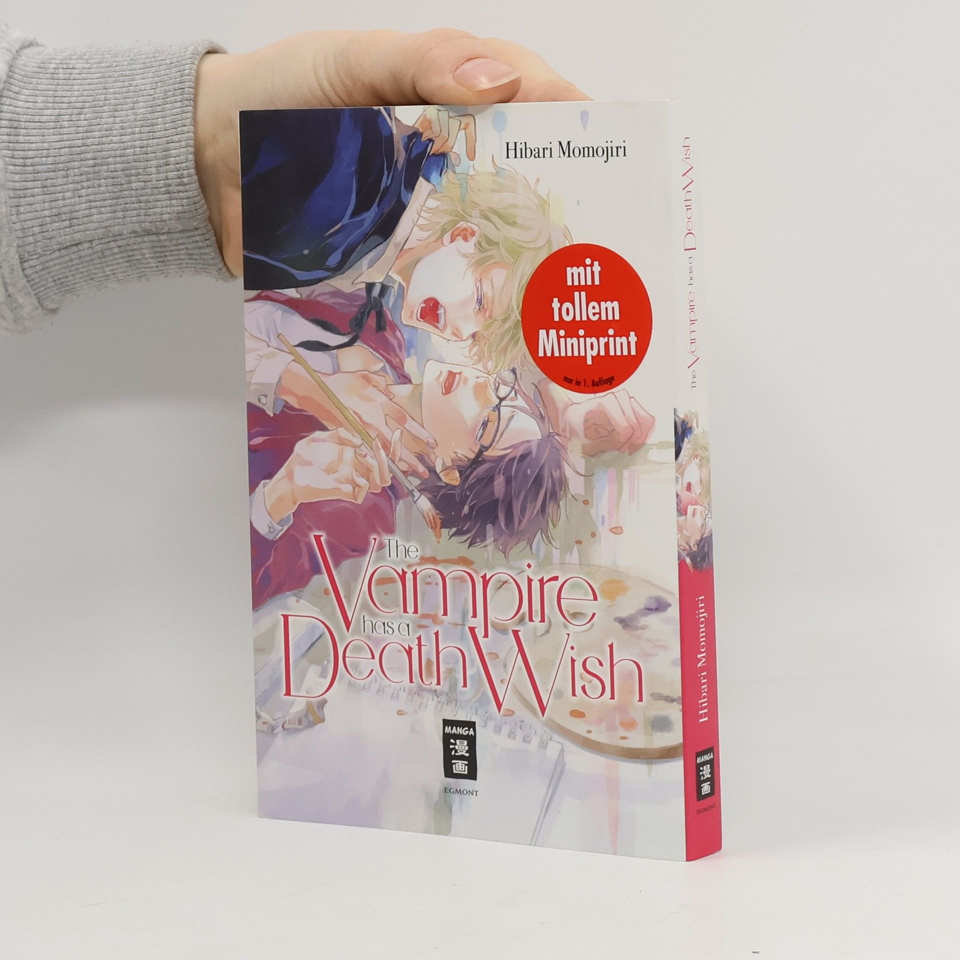 Hibari Momojiri The Vampire has a death wish