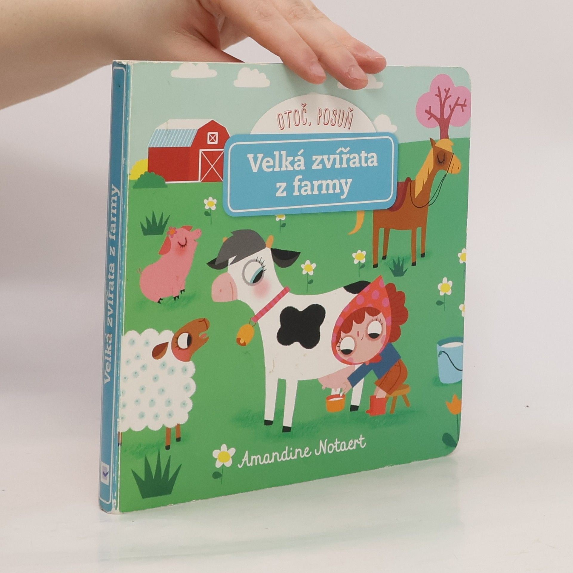 Amandine Notaert Velká zvířata z farmy - Otoč, posuň
