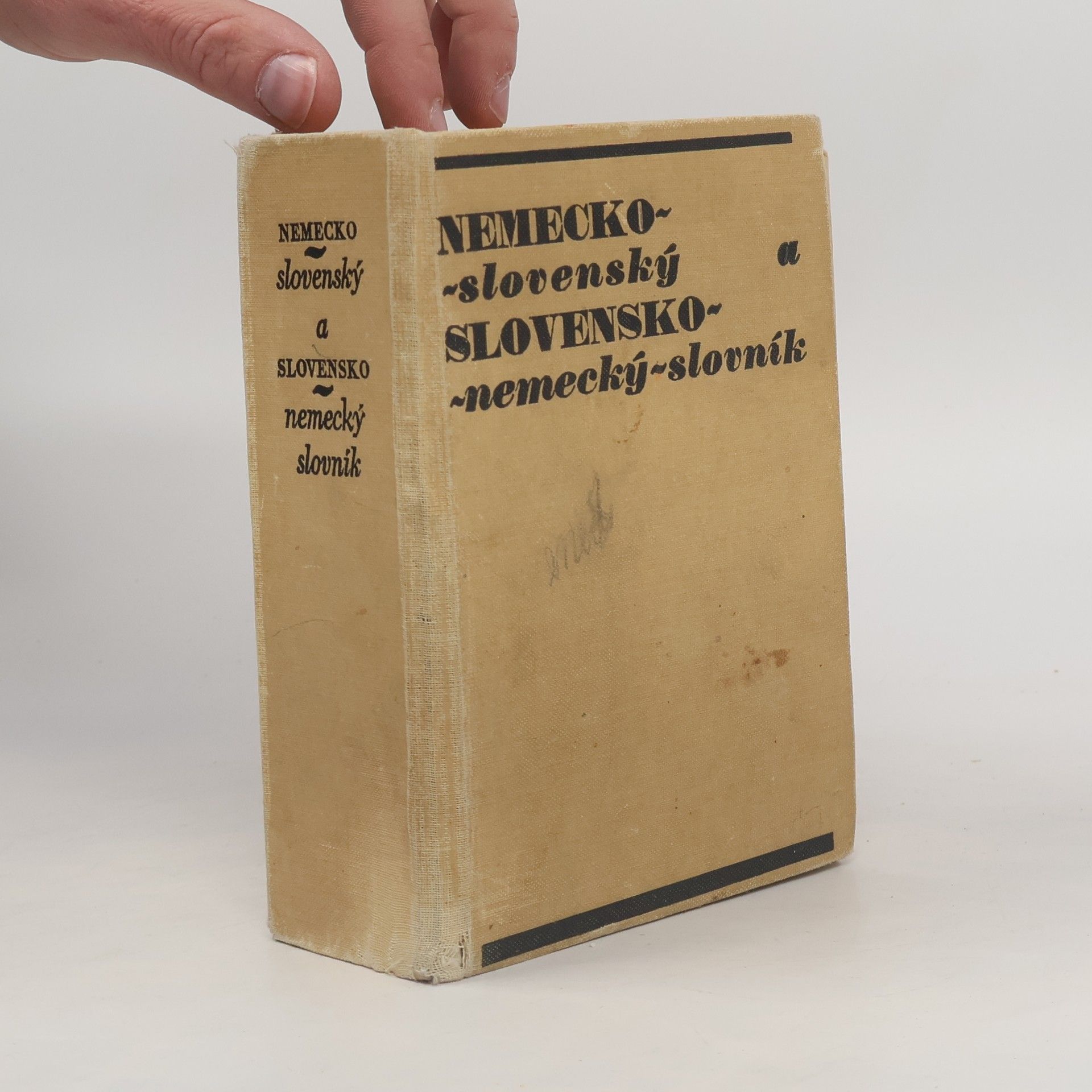 Various authors Nemecko-slovenský a slovensko-nemecký slovník