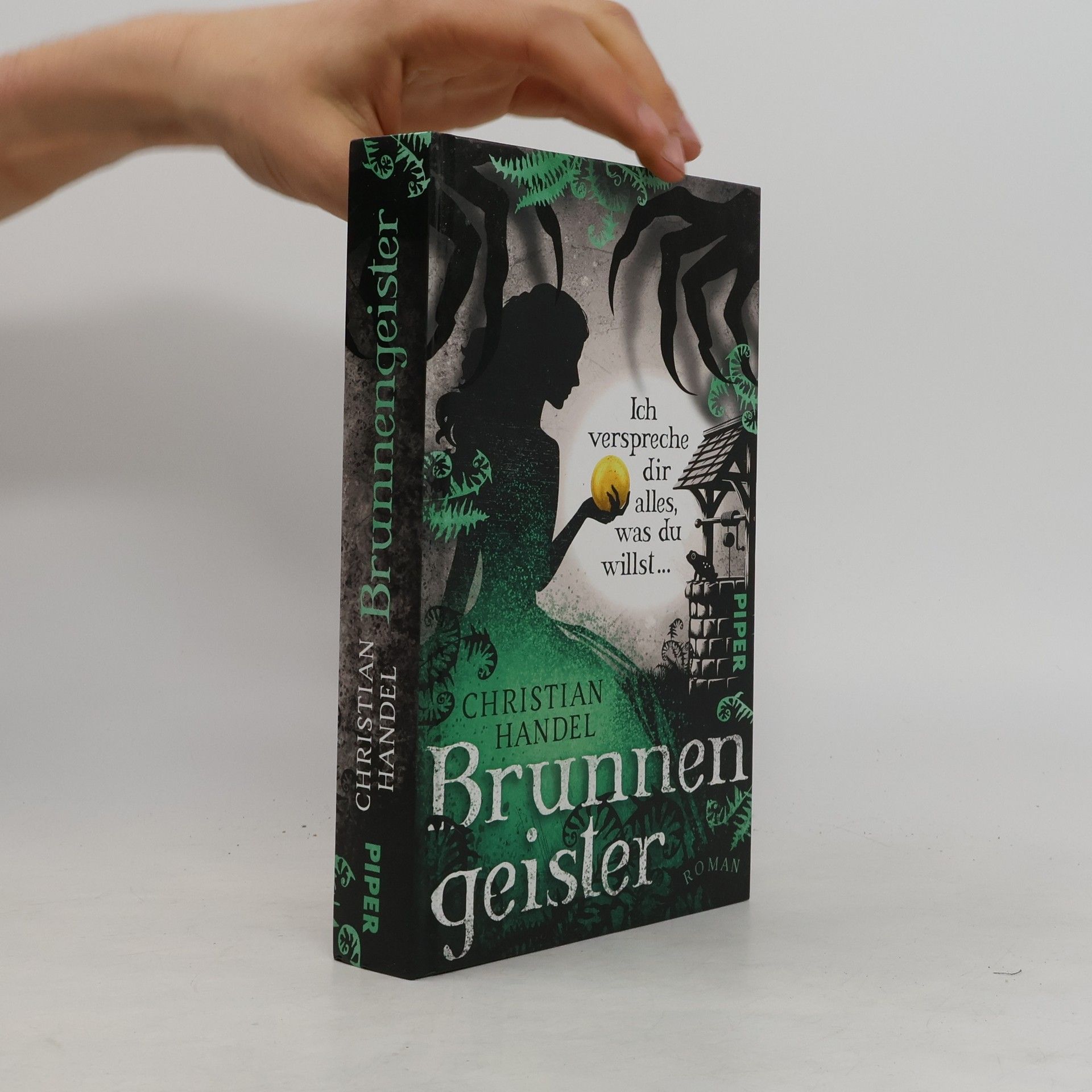 Christian Handel Brunnengeister – Ich verspreche dir alles, was du willst .... Roman | Mit limitiertem Farbschnitt | Düster-atmosphärische Fairy-Tale-Fantasy