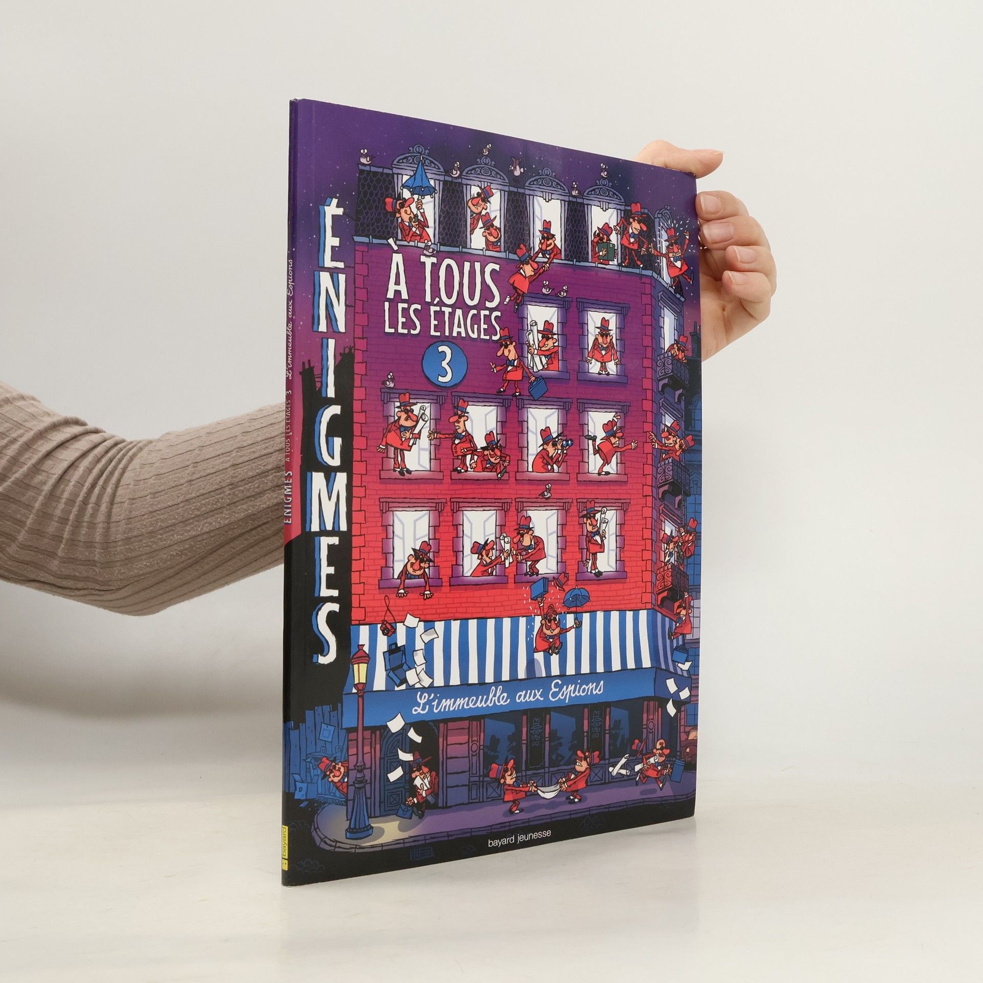 Charles Dutertre Énigmes à tous les étages T.3, L'immeuble aux espions