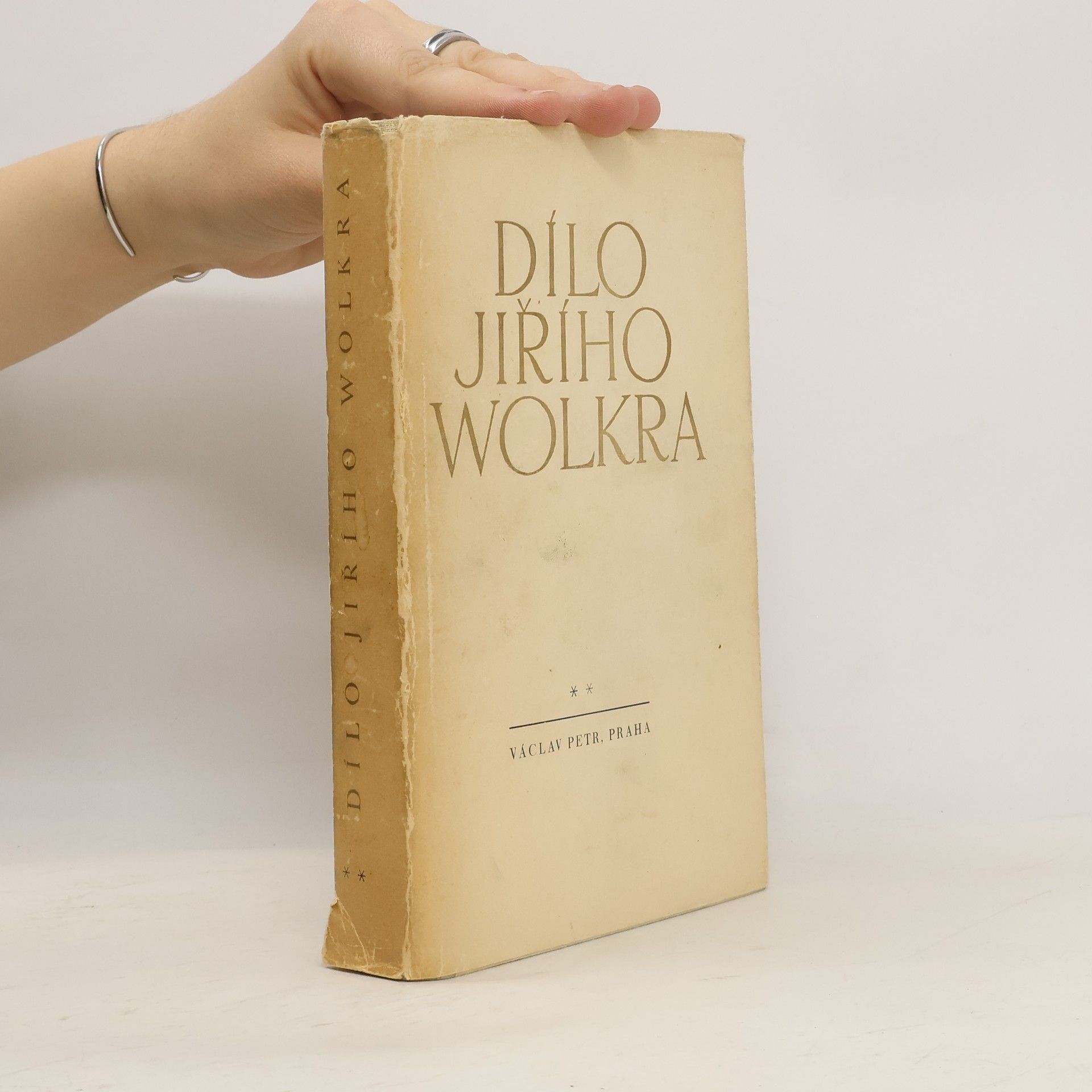 Jiří Wolker Dílo Jiřího Wolkra II.