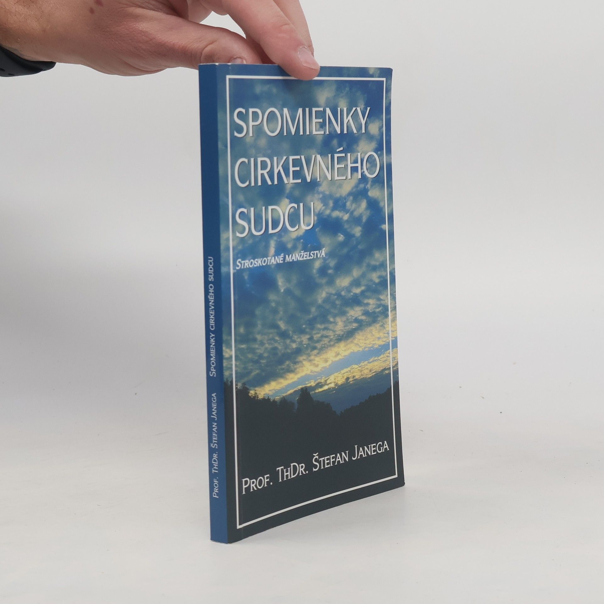 Štefan Janega Spomienky cirkevného sudcu
