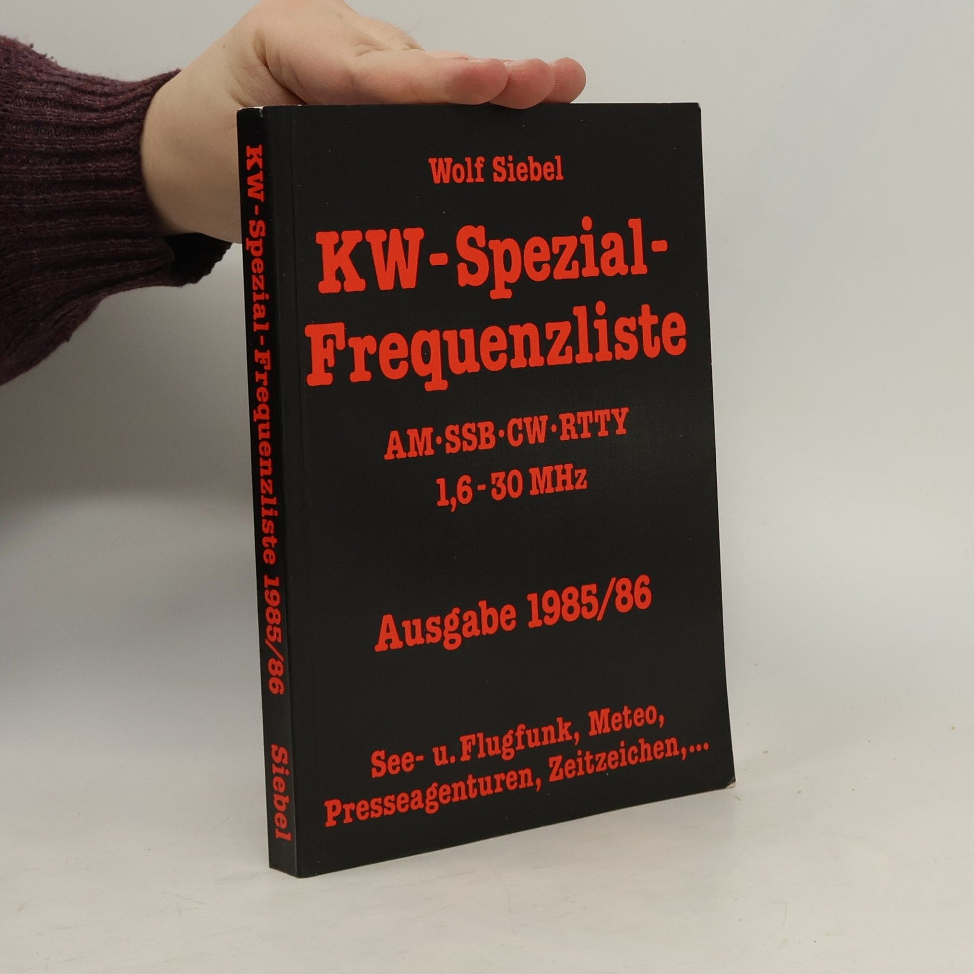 Wolf Siebel KW-Spezial-Frequenzliste