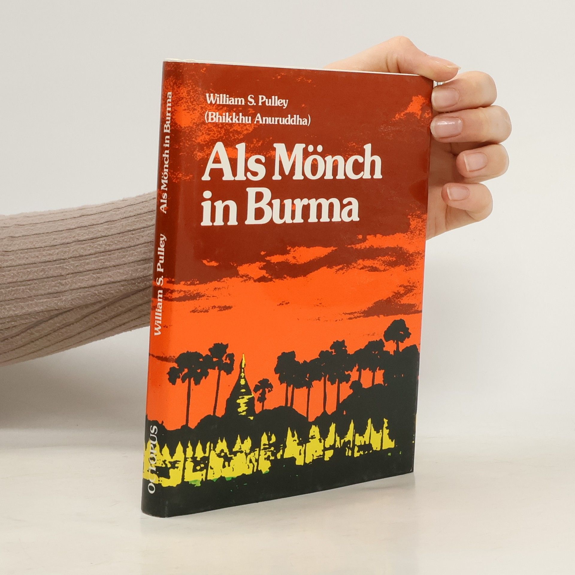 William Sande Pulley Als Mönch in Burma