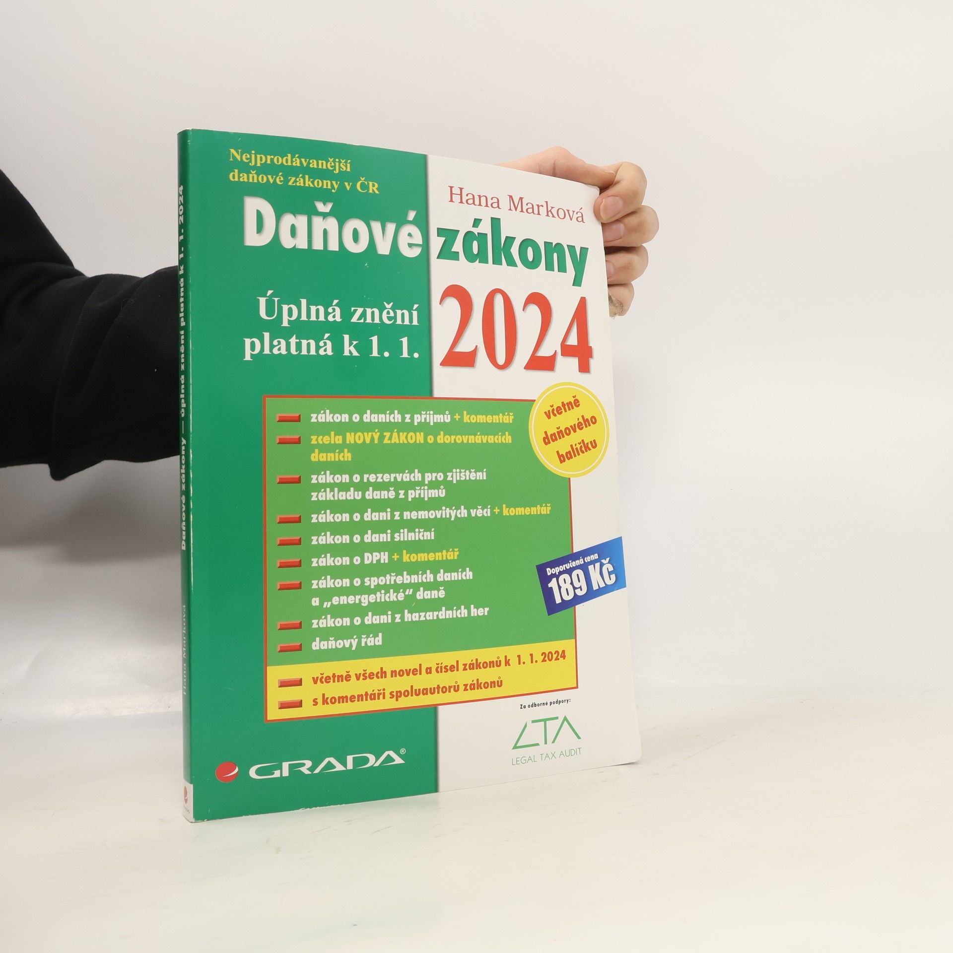 Hana Marková Daňové zákony 2024