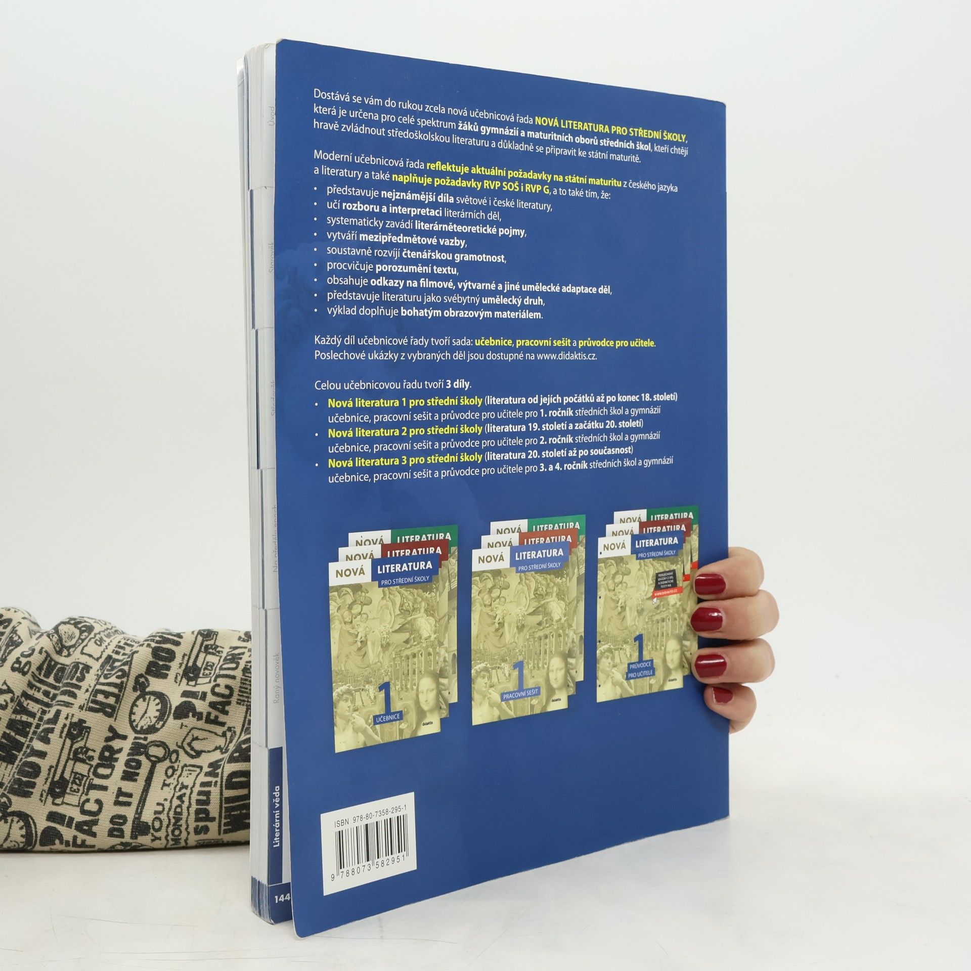 Lukáš Borovička Nová literatura pro střední školy. Učebnice 1