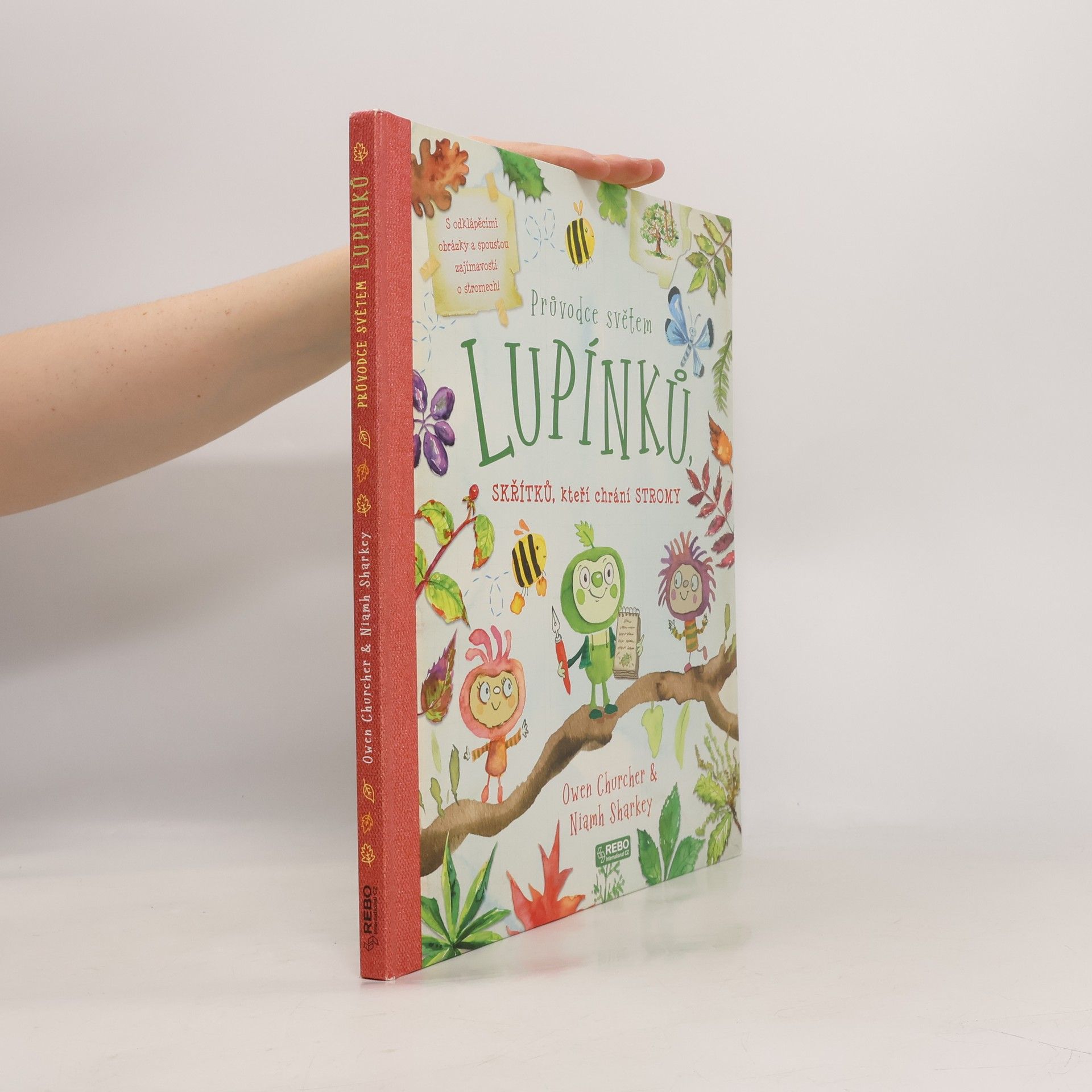 Niamh Sharkey Průvodce světem lupínků, skřítků, kteří chrání stromy