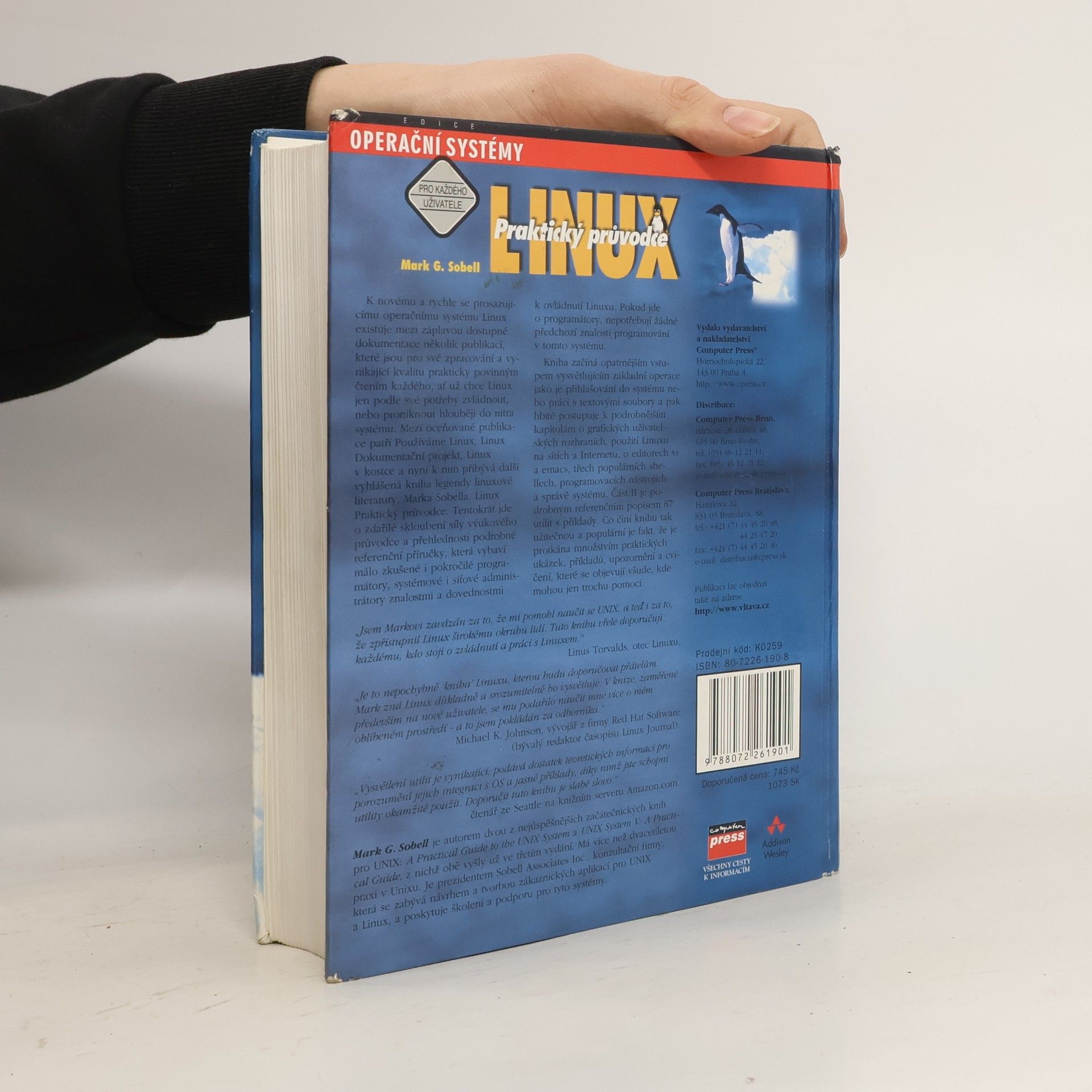 Mark G. Sobell Linux : praktický průvodce