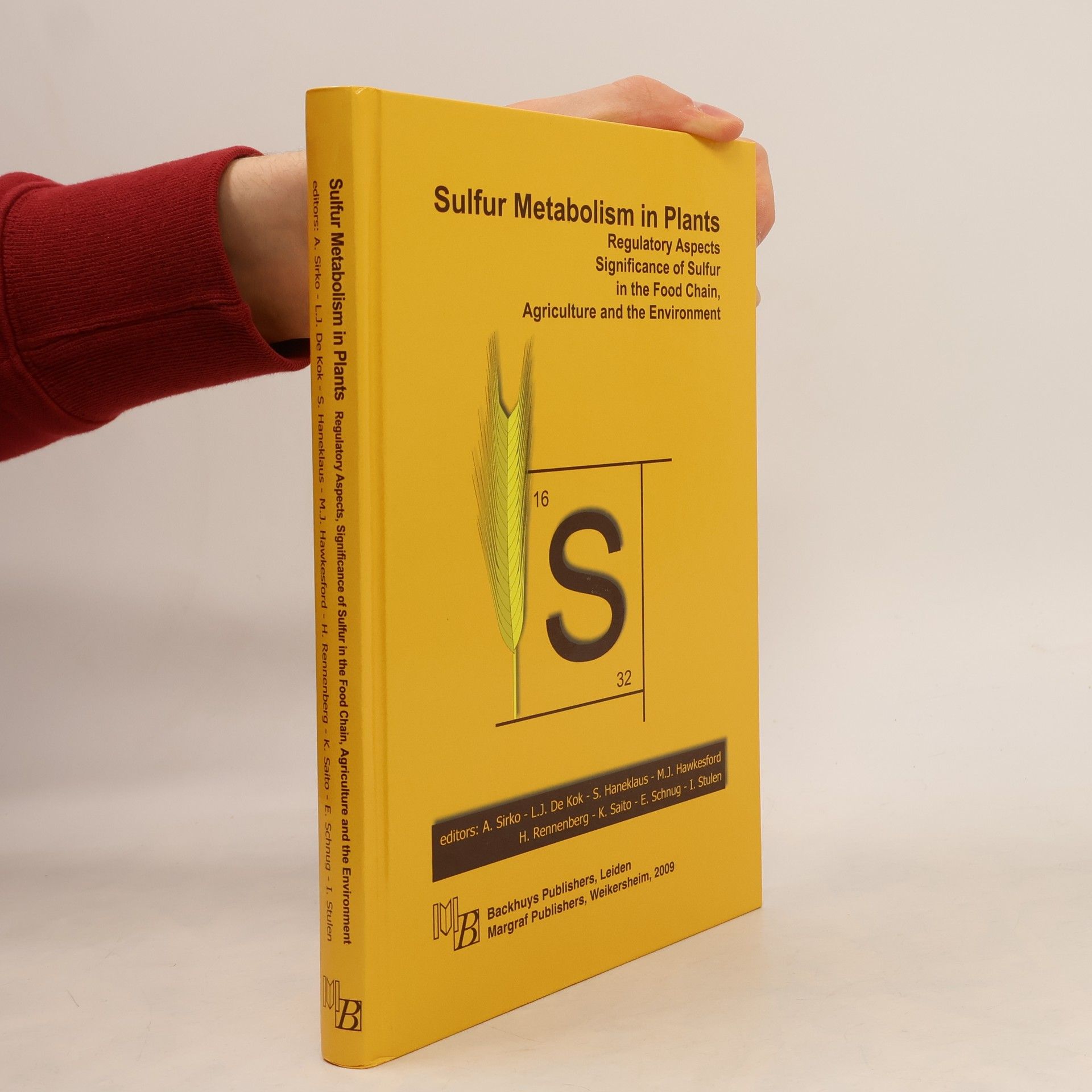 Agnieszka Sirko Sulfur Metabolism in Plants