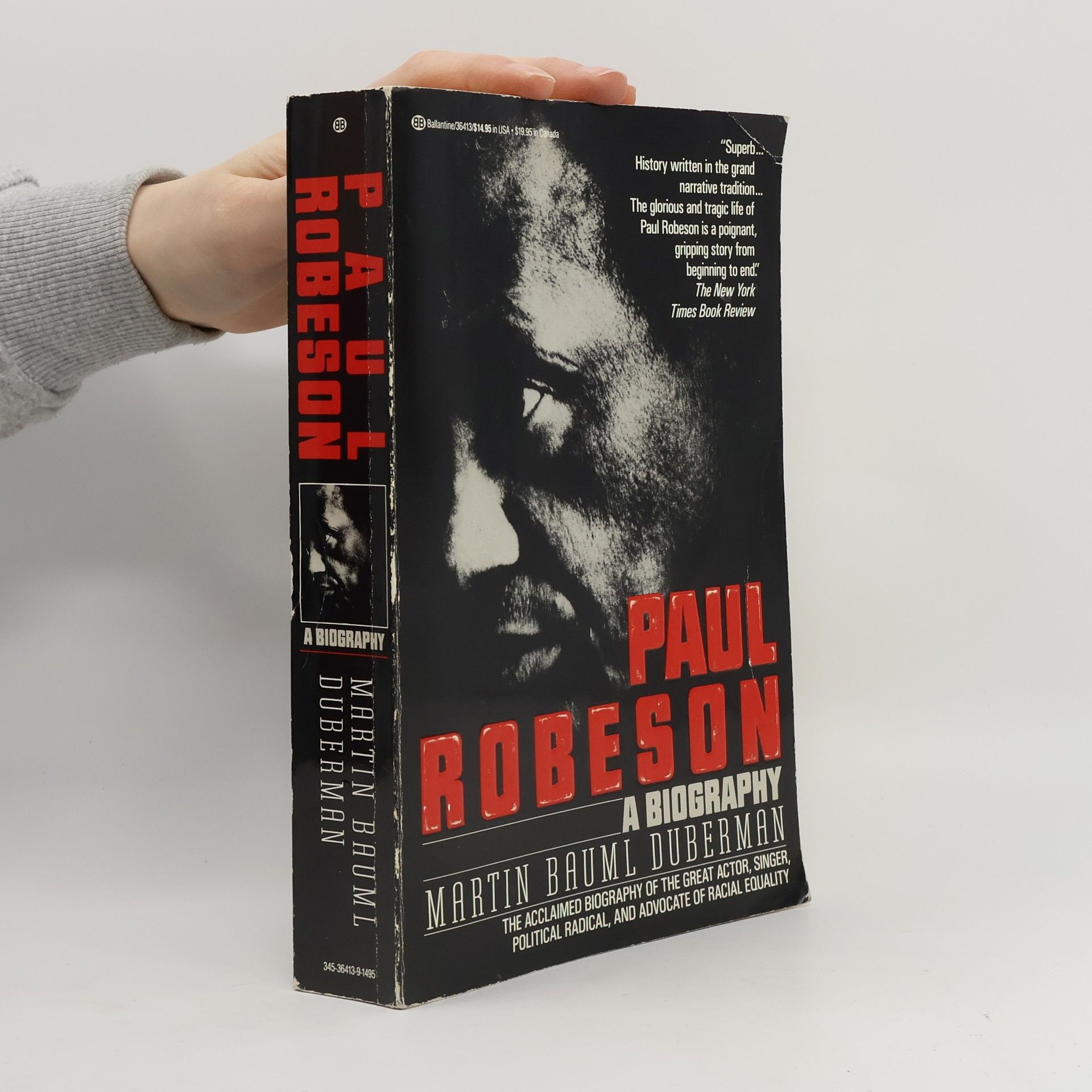 Martin Bauml Duberman Paul Robeson