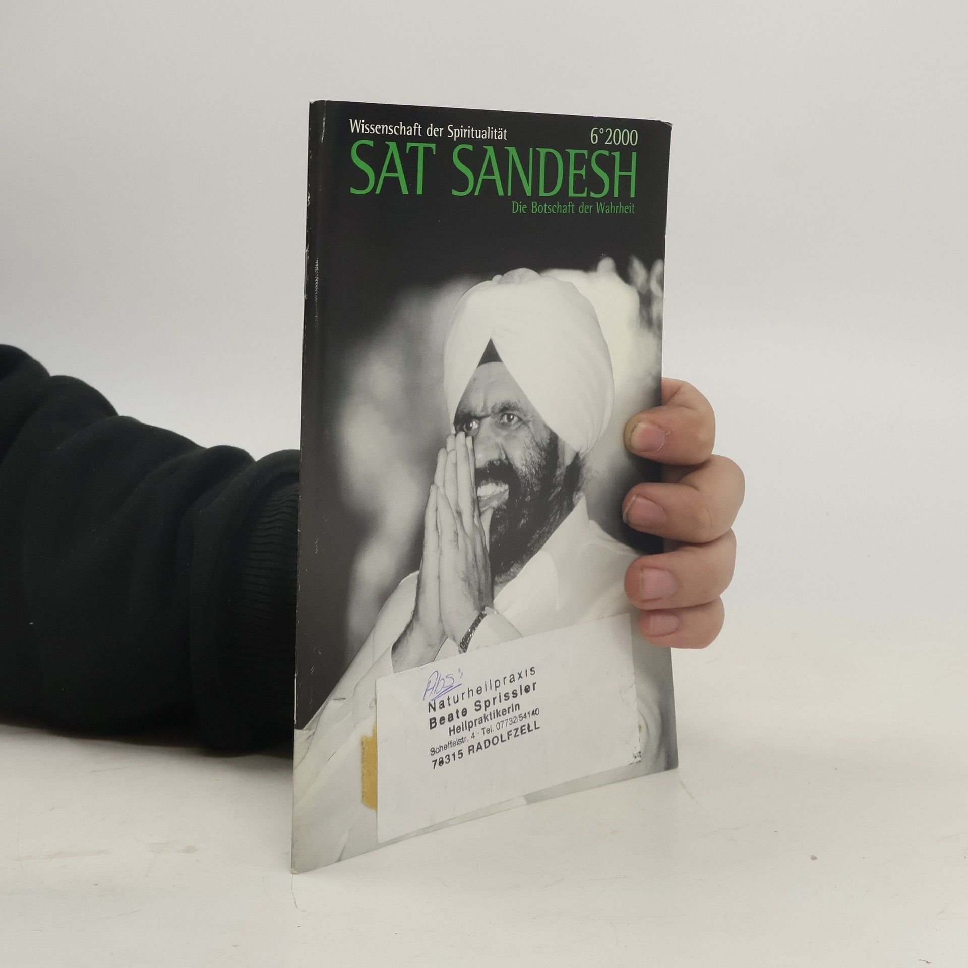 Autorenkollektiv Wissenschaft der Spiritualität 6/2000. Sat Sandesh