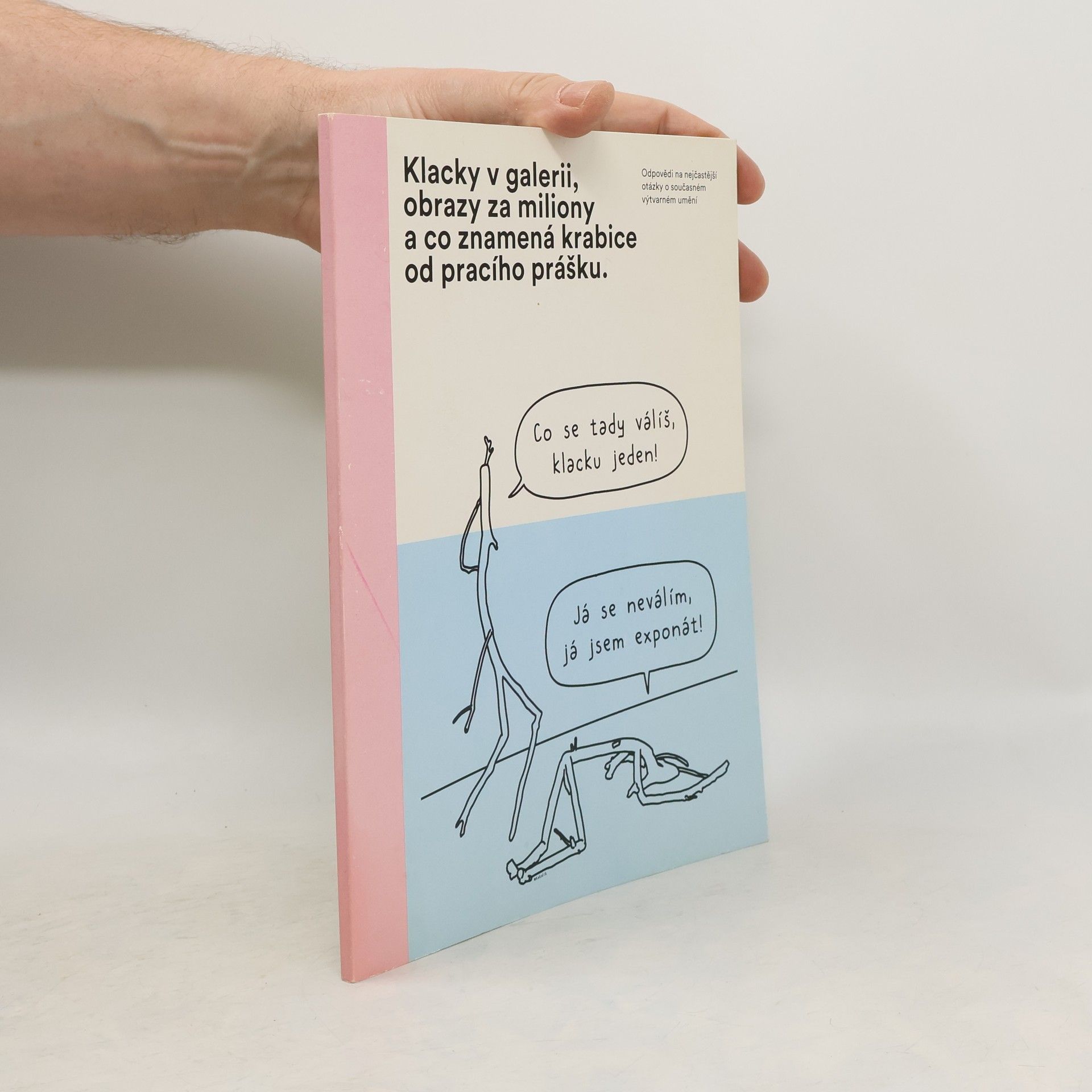 Ondřej Horák Klacky v galerii, obrazy za miliony a co znamená krabice od pracího prášku