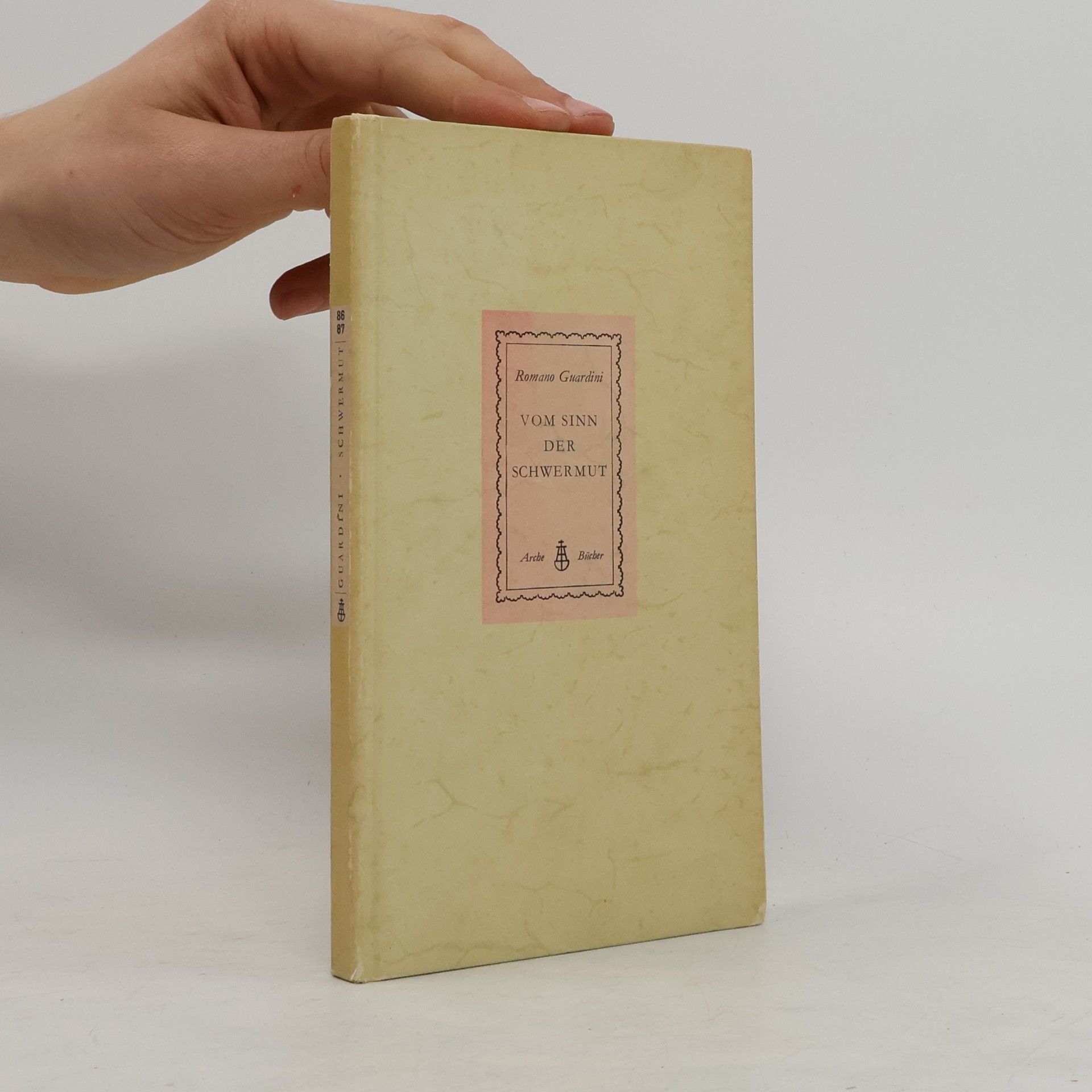 Romano Guardini Vom Sinn der Schwermut