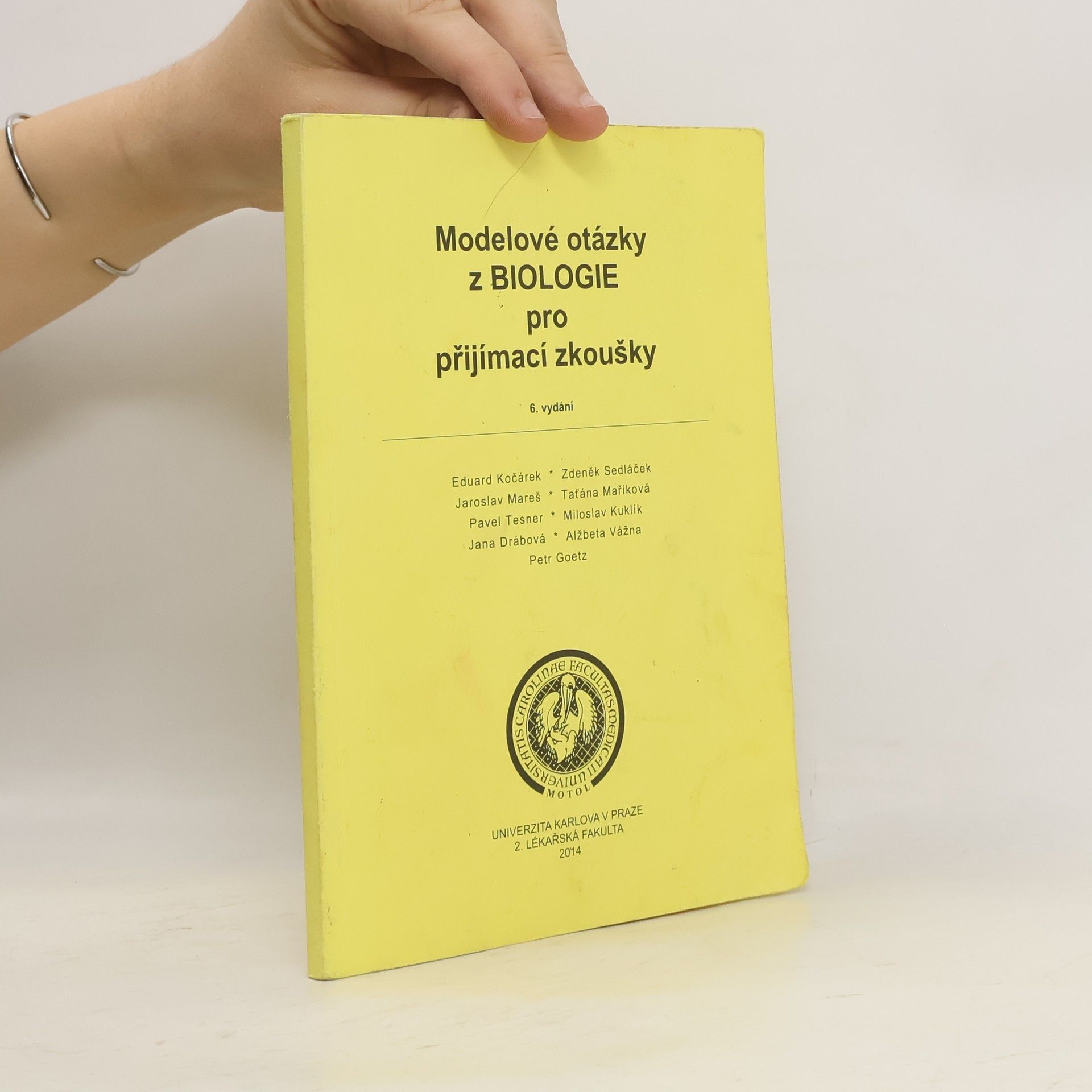 Collectif d'auteurs Modelové otázky z biologie pro přijímací zkoušky