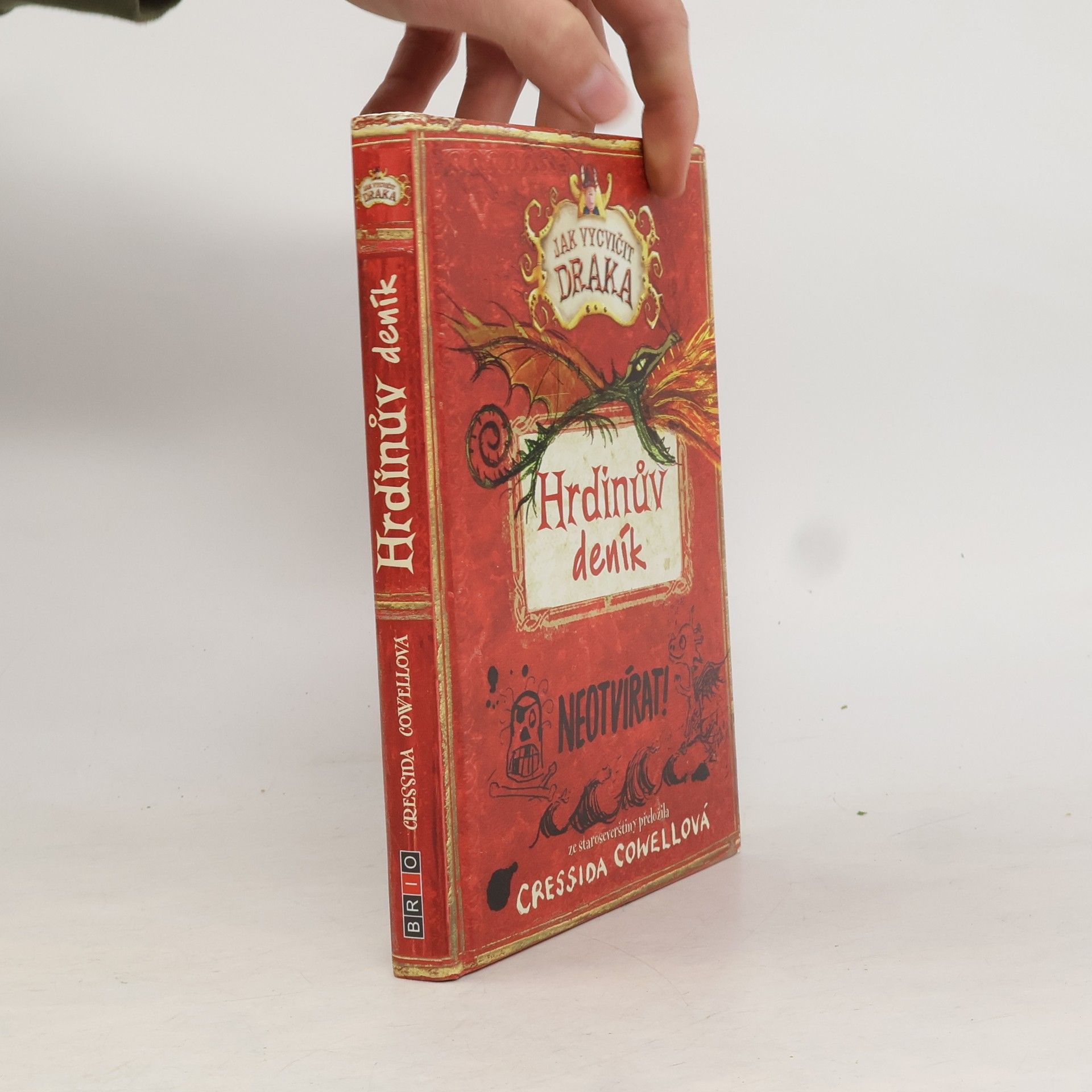 Cressida Cowell Jak vycvičit draka. Hrdinův deník