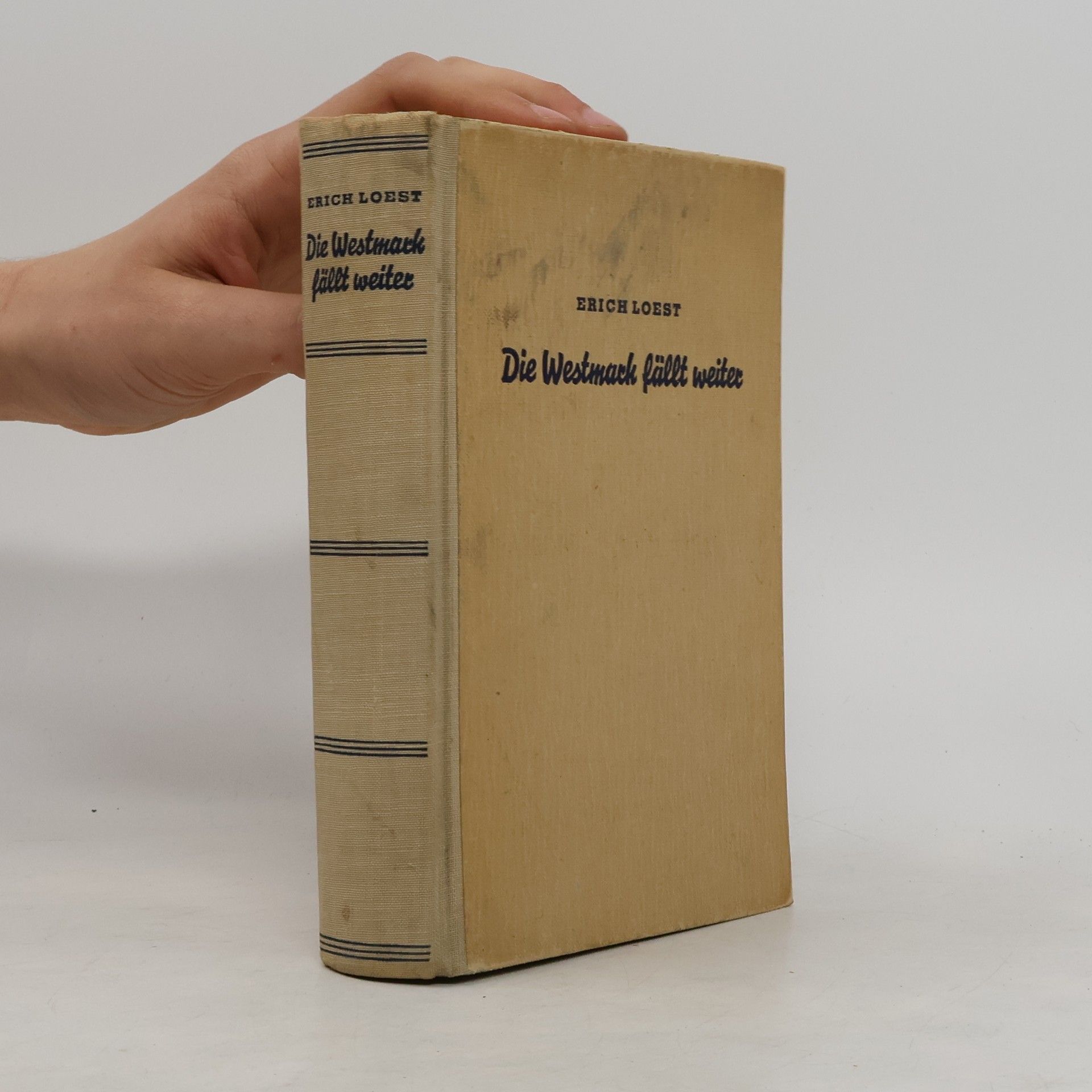 Die Westmark fällt weiter