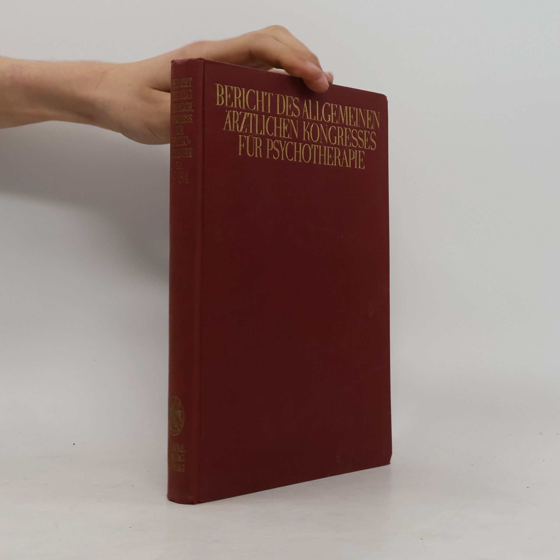 Collectif d'auteurs Bericht des Allgemeinen Ärztlichen Kongresses für Psychotherapie