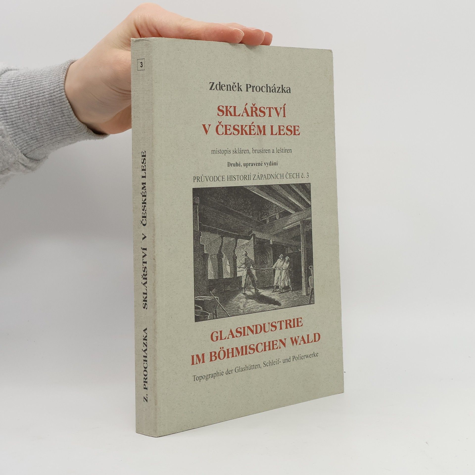 Zdeněk Procházka Sklářství v Českém lese. Místopis skláren, brusíren a leštíren