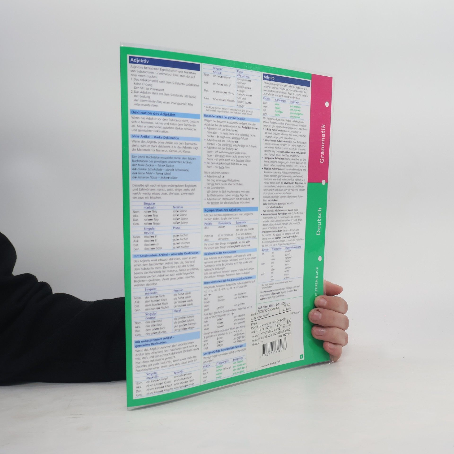 Renate Weber PONS Grammatik auf einen Blick